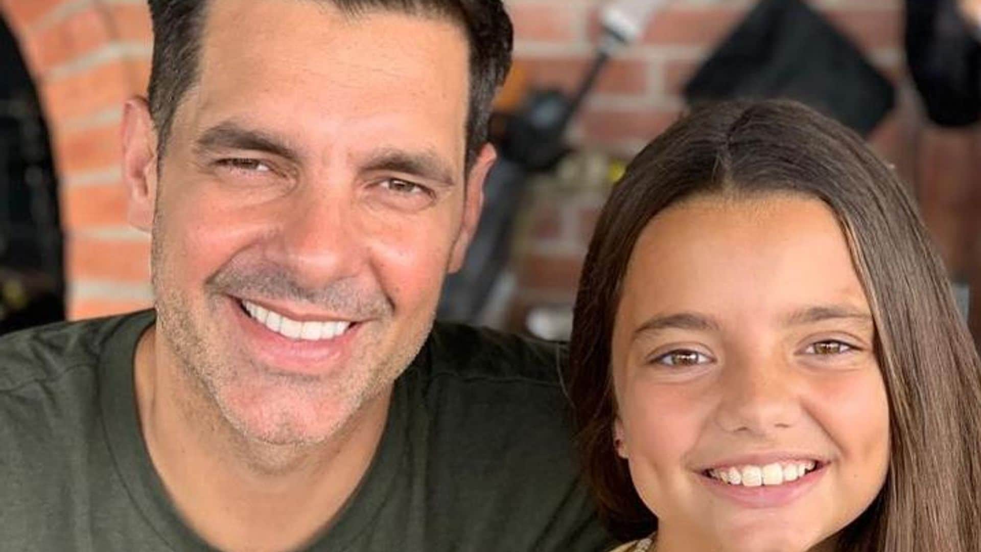 La cariñosa felicitación de ‘Ori’, la hija de Gaby Espino, a su padre Cristóbal Lander