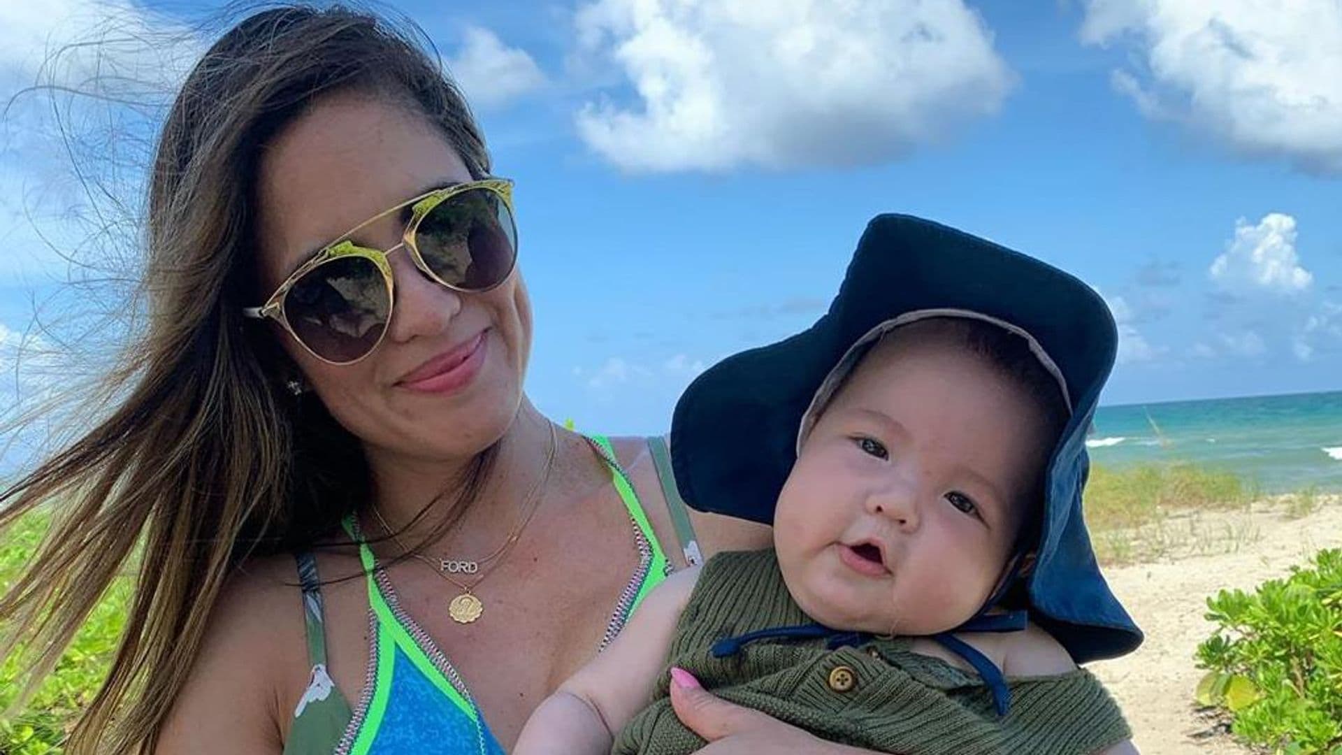 Baby Ford, el bebé Pamela Silva, cumple seis meses de vida