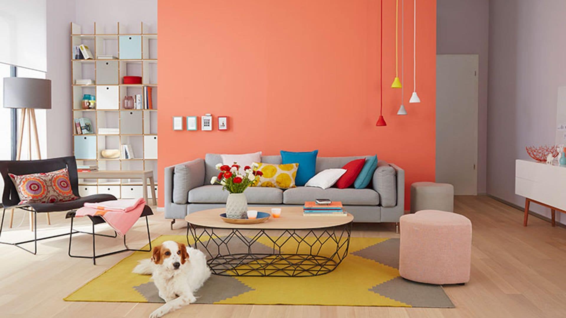 Ideas de decoración con 'Living Coral', el color Pantone 2019