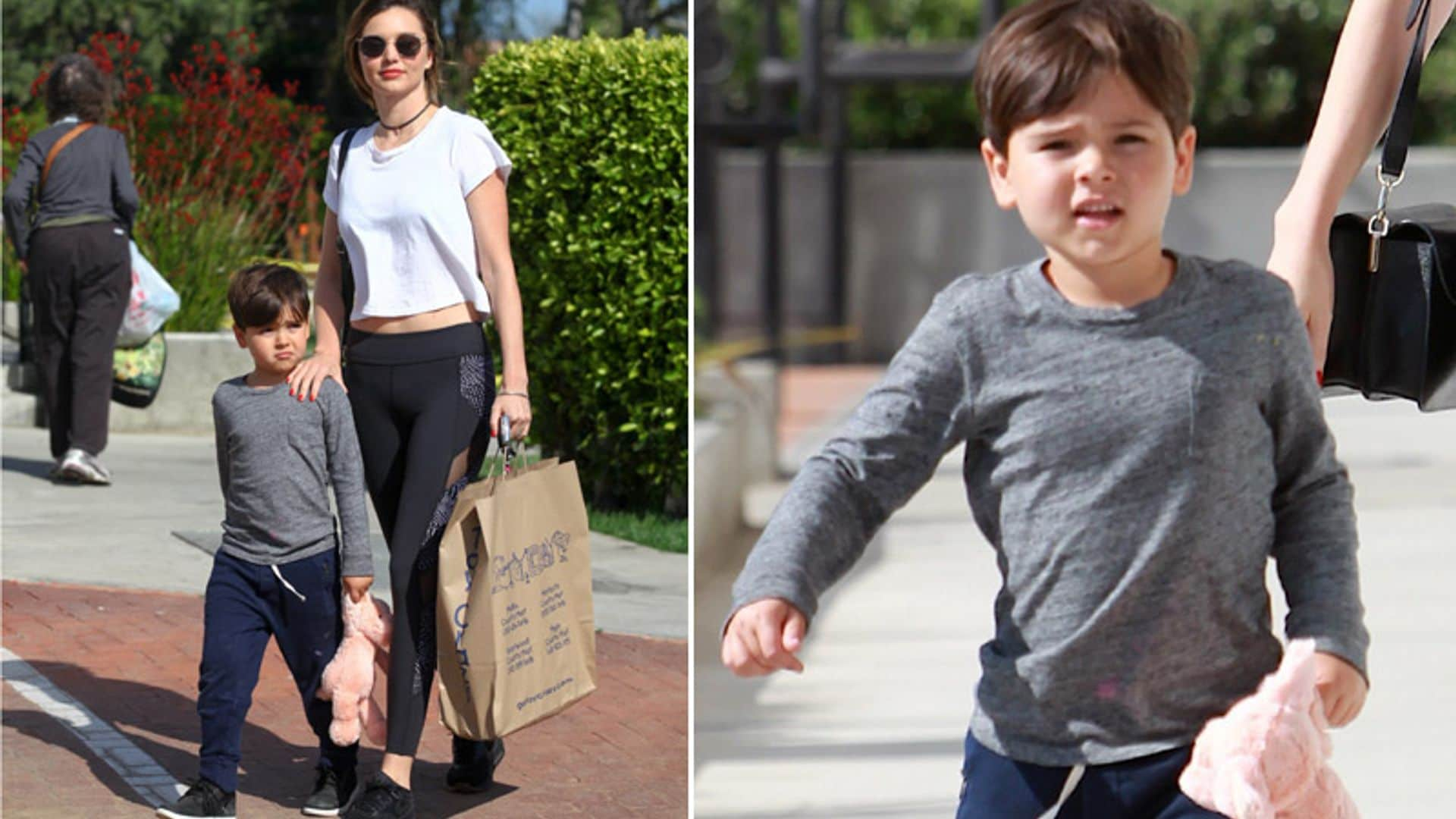 Flynn, el hijo de Miranda Kerr y Orlando Bloom, ¡cómo ha crecido!