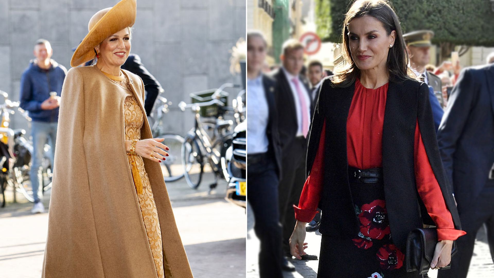 Máxima de Holanda o doña Letizia: ¿Quién es la reina del abrigo-capa?