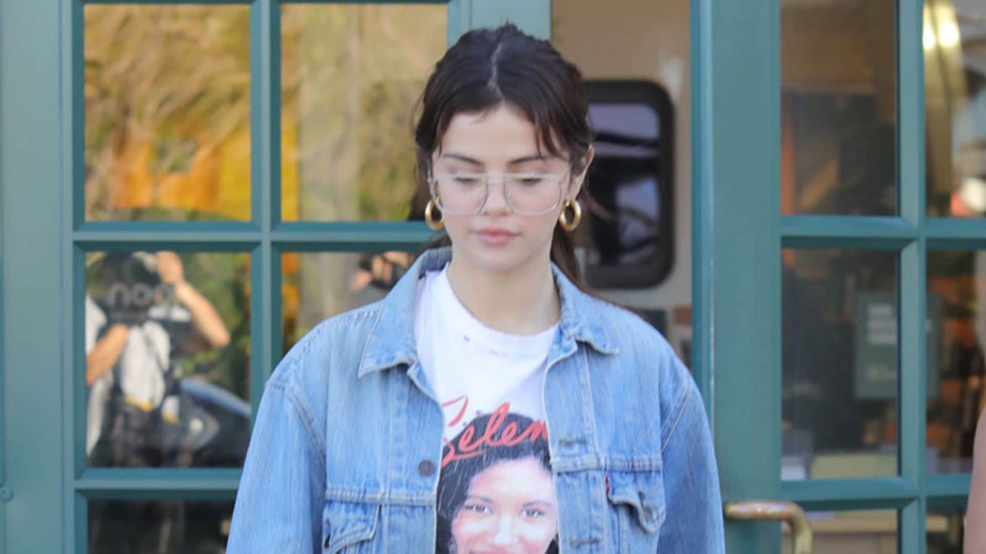 ¿Se ha puesto Selena Gomez las gafas de Justin Bieber?