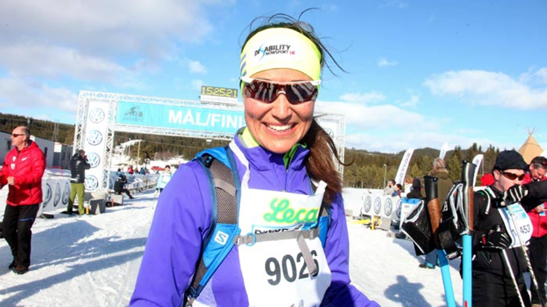 Pippa Middleton, amor y deporte bajo cero