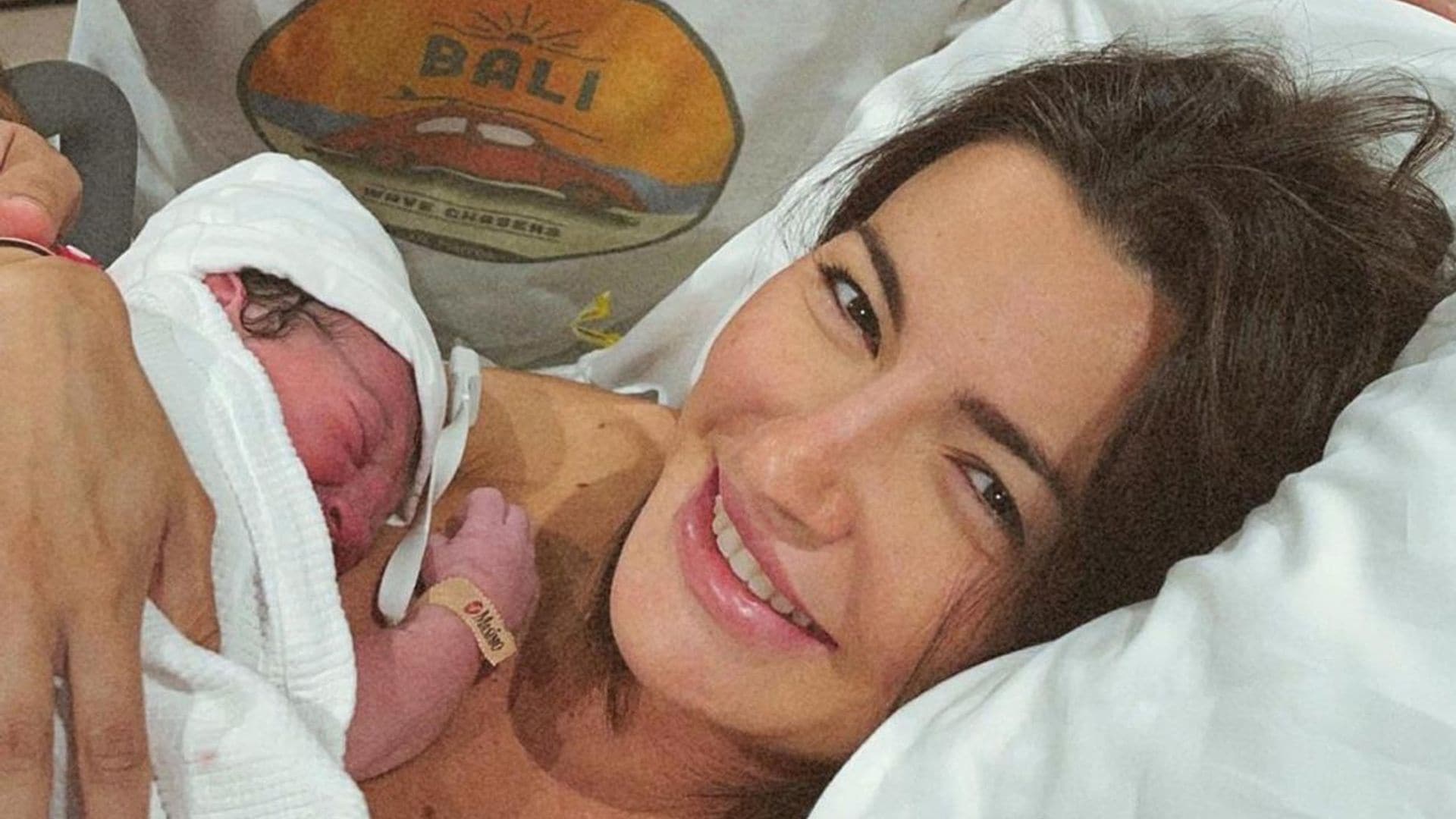 ¡Bienvenido, Sasha! Alexandra Pereira se convierte en mamá por primera vez