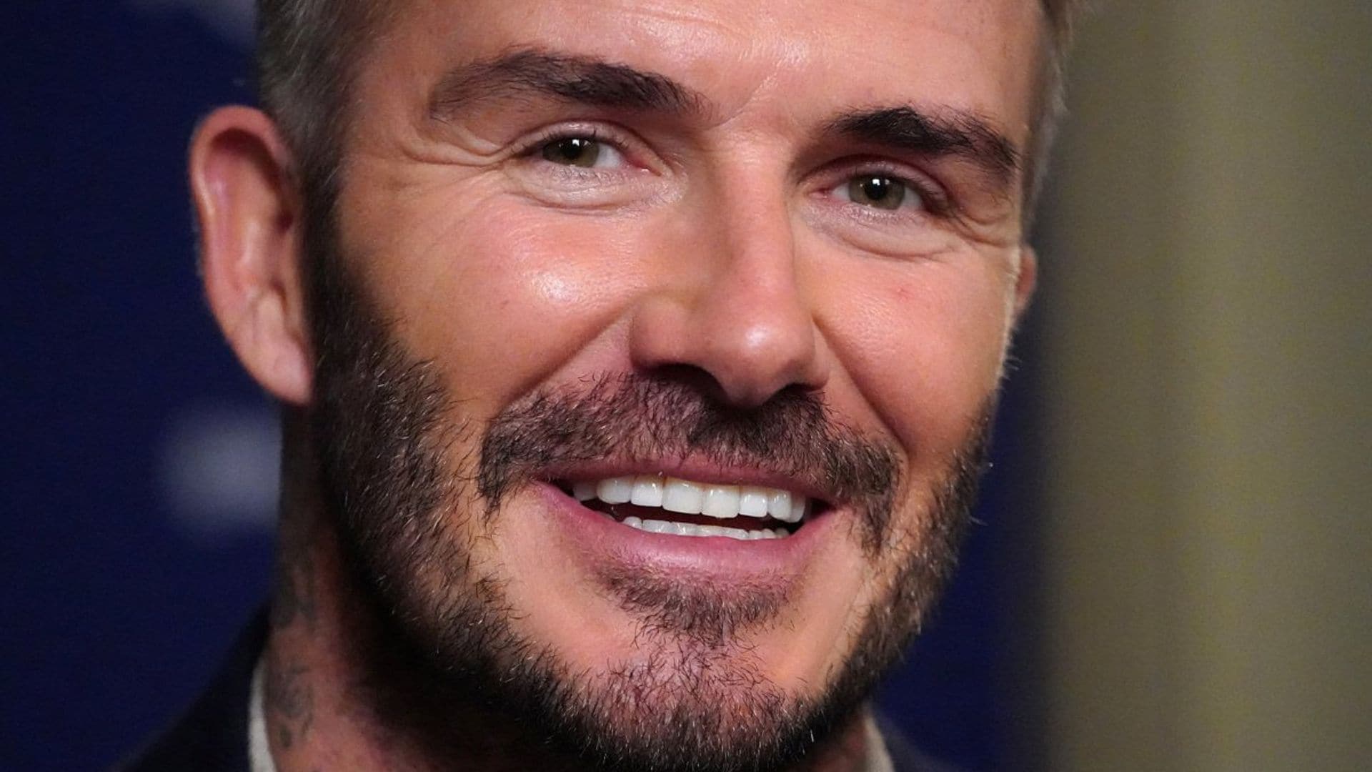 David Beckham, entre botas de fútbol y zapatillas de ballet