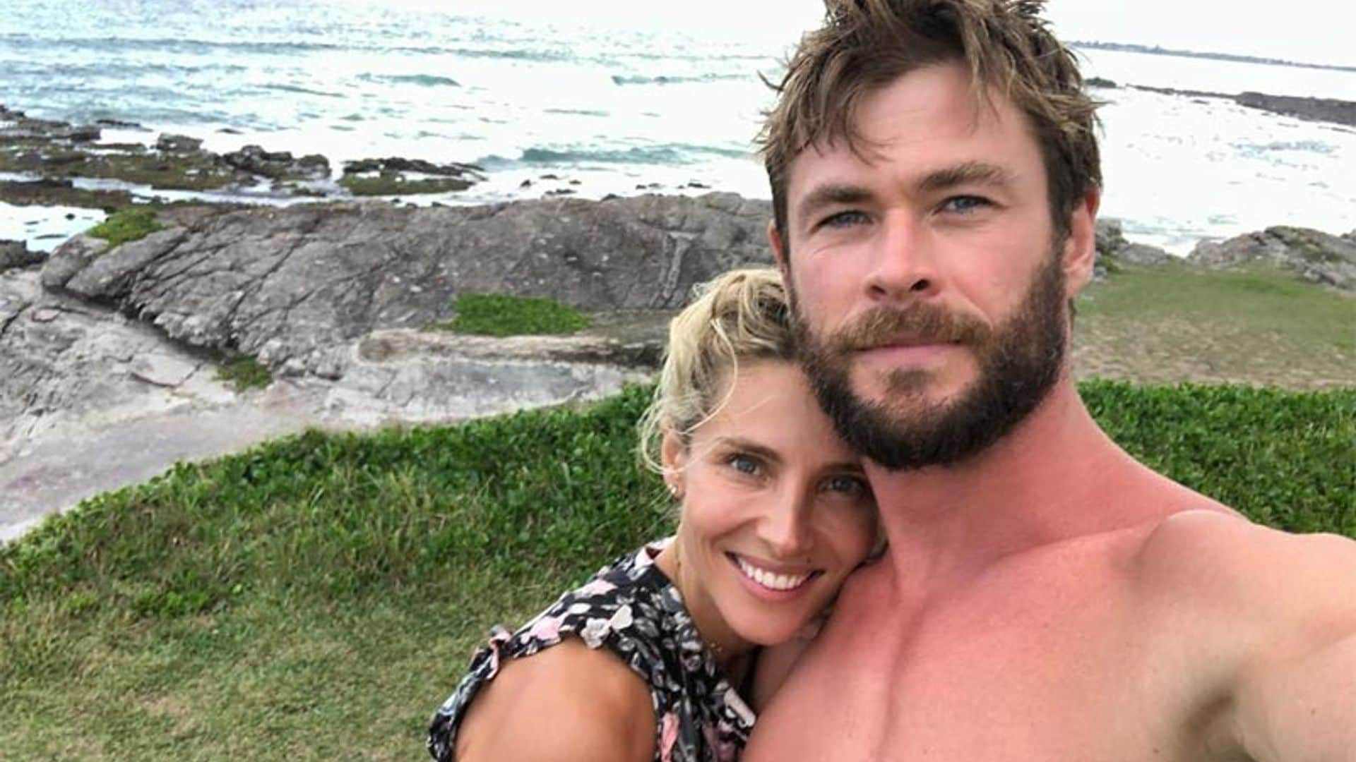 La inesperada imagen de Elsa Pataky que encontró Chris Hemsworth en su cámara de fotos