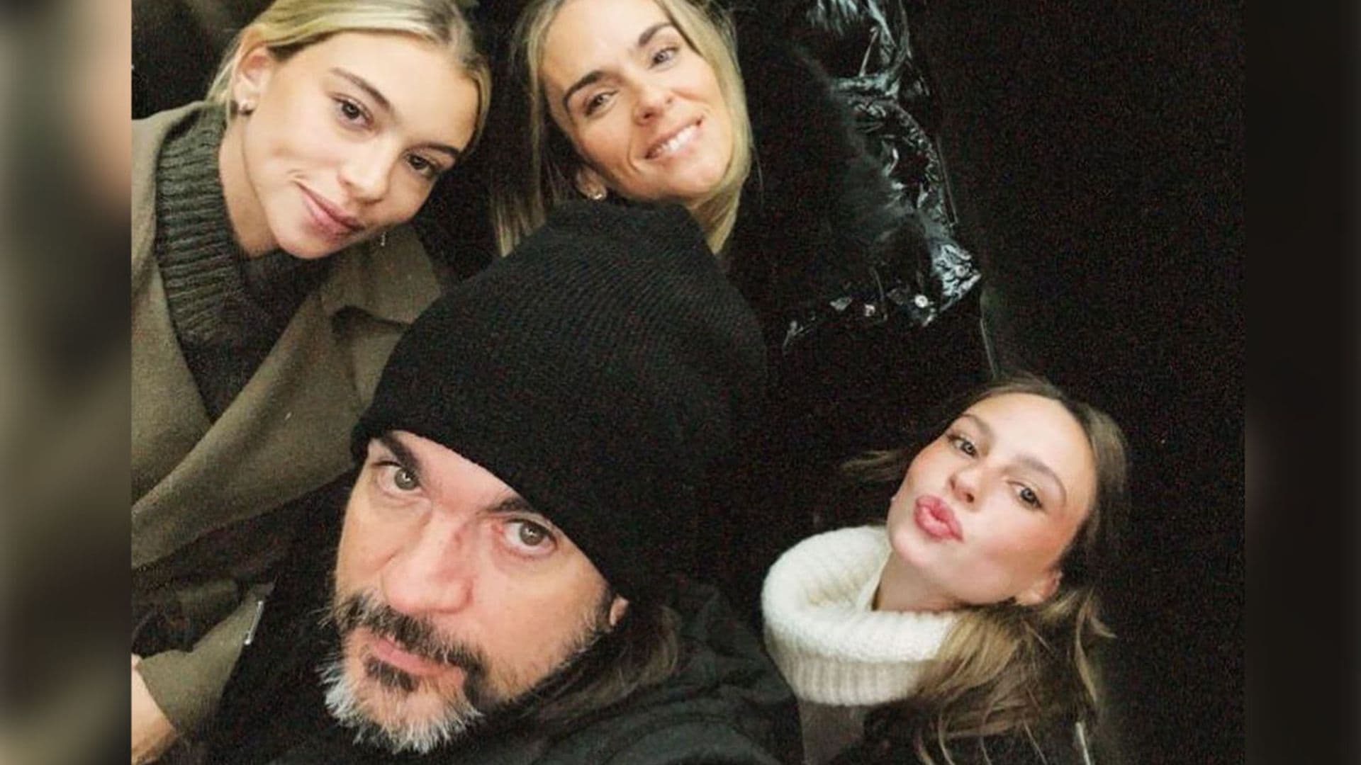 Juanes, de escapada en Londres con su mujer y sus hijas: así es su familia