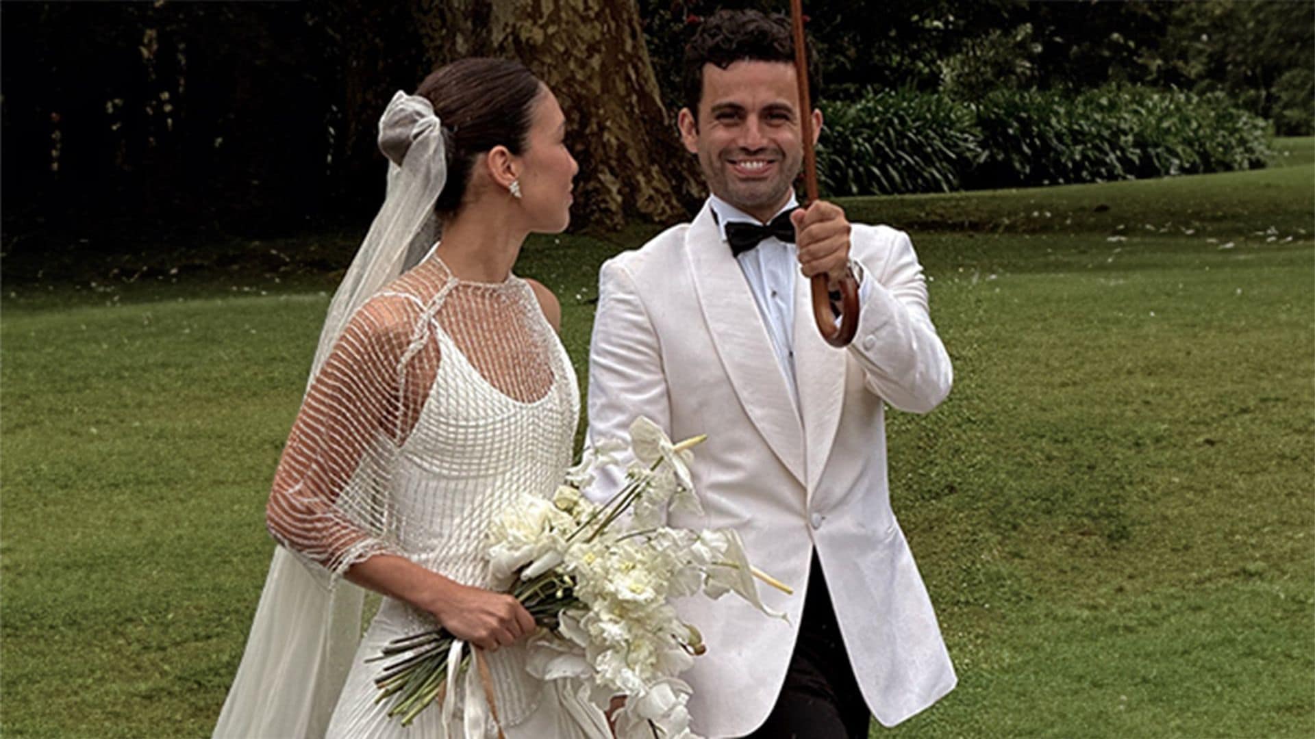 Todas las imágenes de la espectacular boda de la 'influencer' Melissa Villarreal y Eduardo Zouein en Asturias