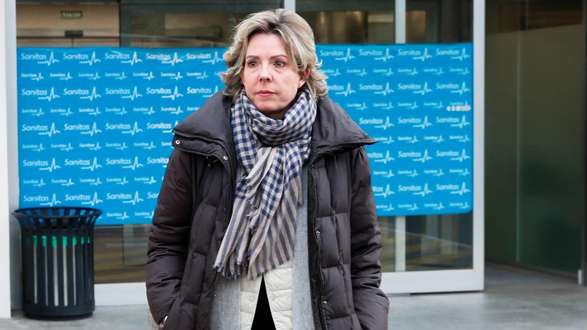 Simoneta Gómez-Acebo recibe el alta tras su ingreso hospitalario por una fuerte neumonía