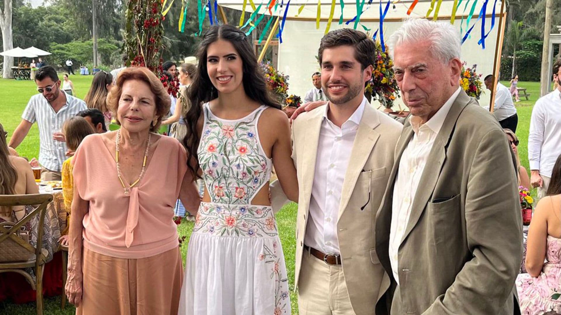 No te pierdas el baile de Mario Vargas Llosa en la fiesta preboda de su nieta Josefina en Lima