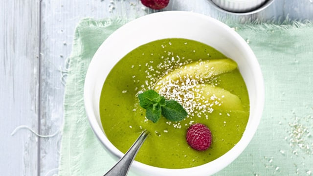 smoothie bowl mango pepino