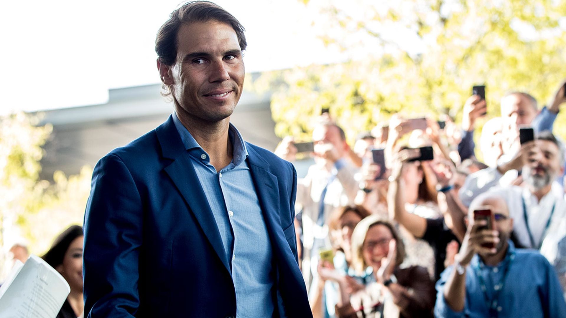 Rafa Nadal se despide de la soltería con la mejor de sus sonrisas