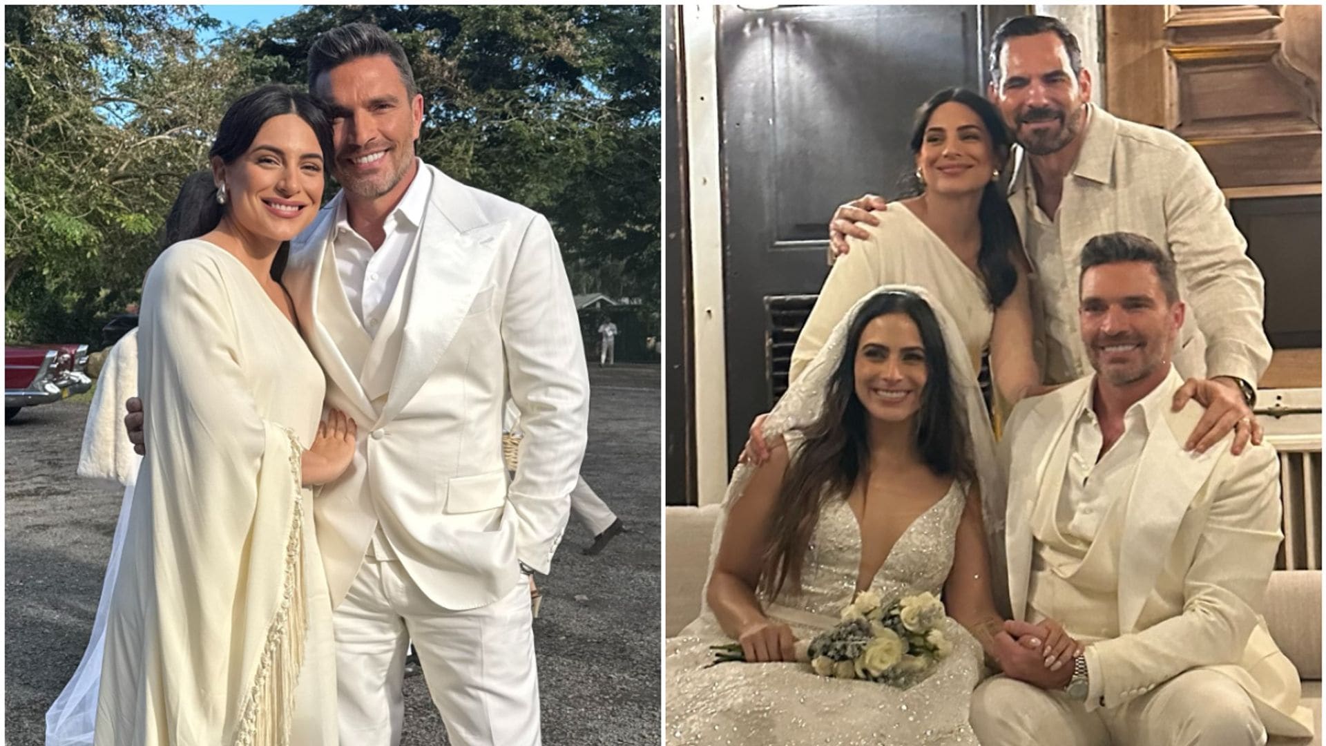 Ana Brenda Contreras y más invitados famosos en la boda de Julián Gil y Valeria Marín