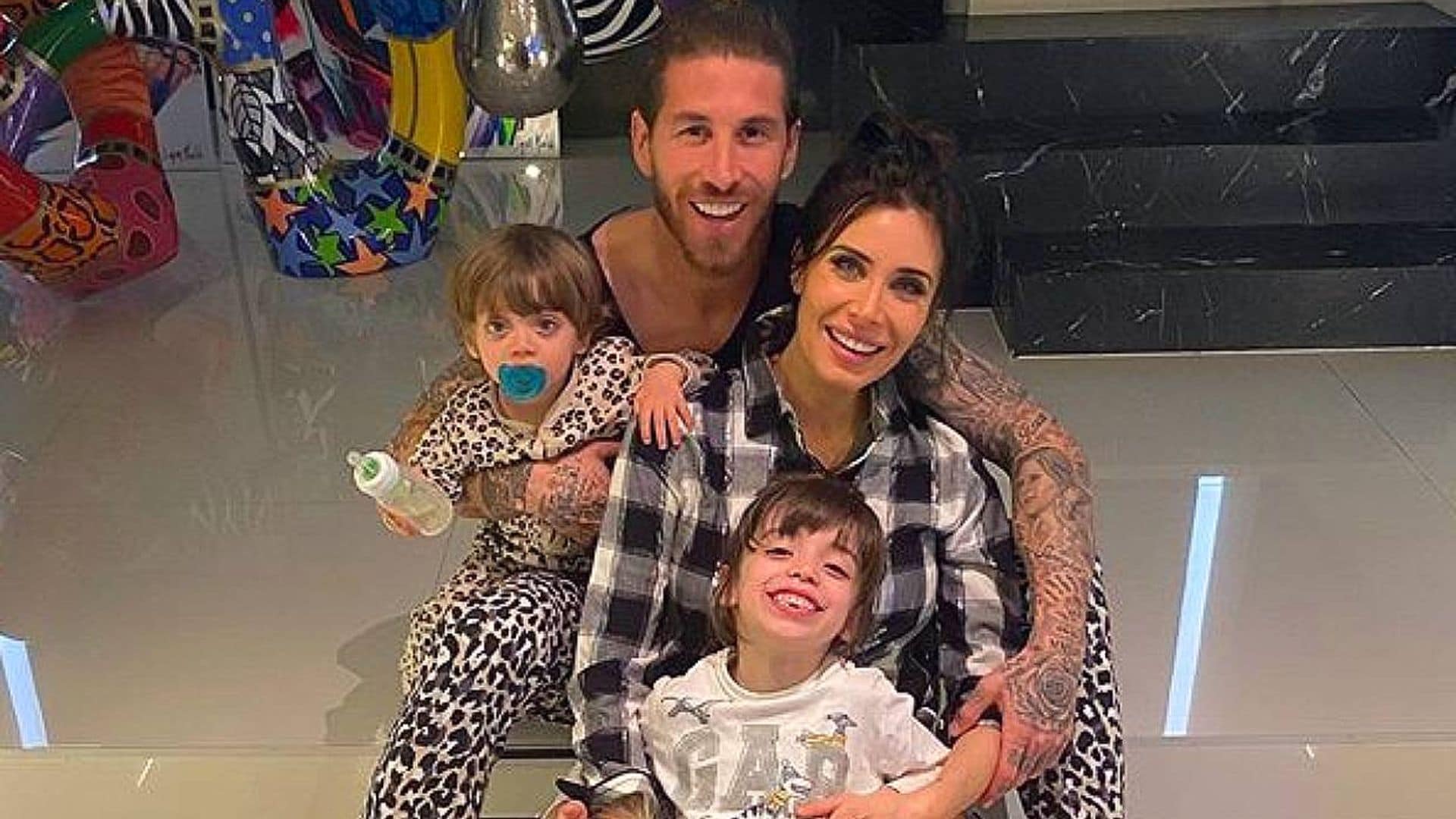 Peluquería y 'spa', los hijos de Pilar Rubio y Sergio Ramos sí que saben aprovechar el tiempo en casa