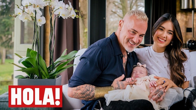 gianluca vacchi y sharon fonseca nos presentan a su hija blu jerusalema