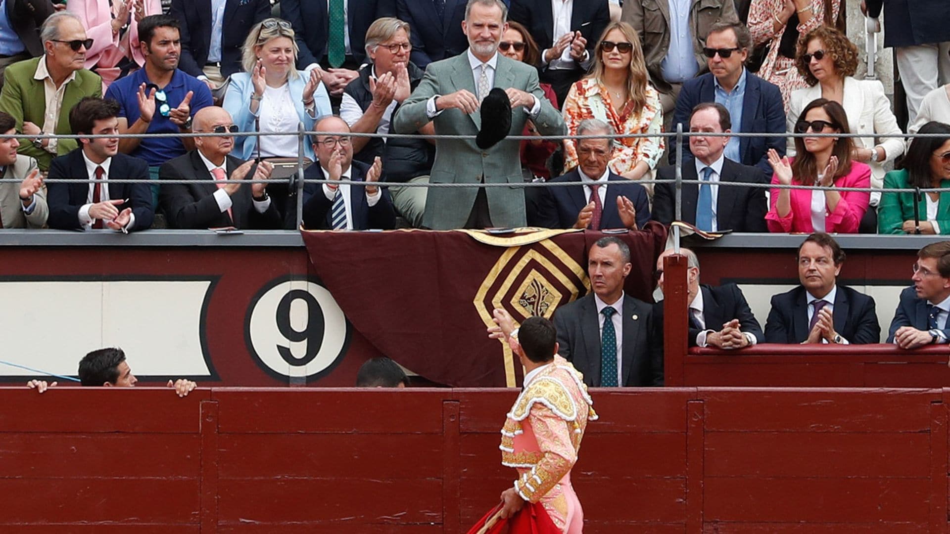 Don Felipe preside la tradicional Corrida de la Prensa que cierra la Feria de San Isidro