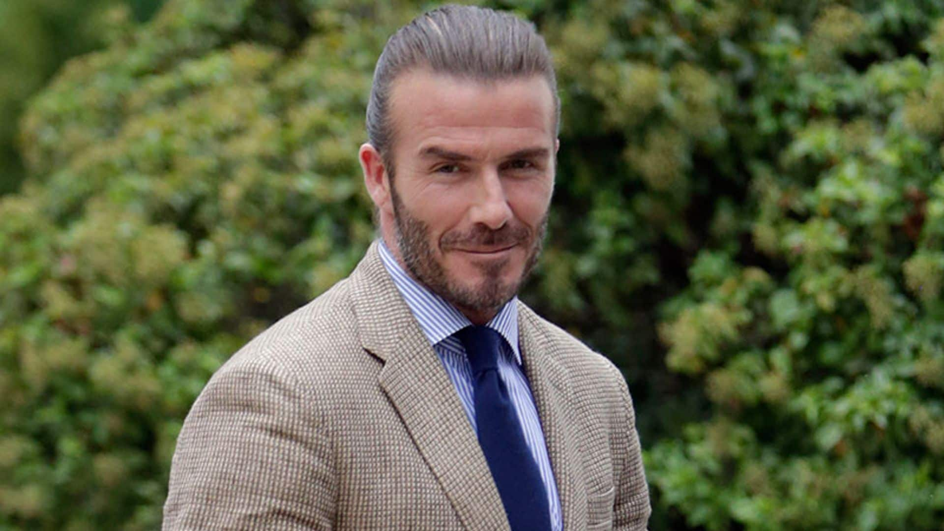 David Beckham, el primer hombre en lanzar su propia línea cosmética