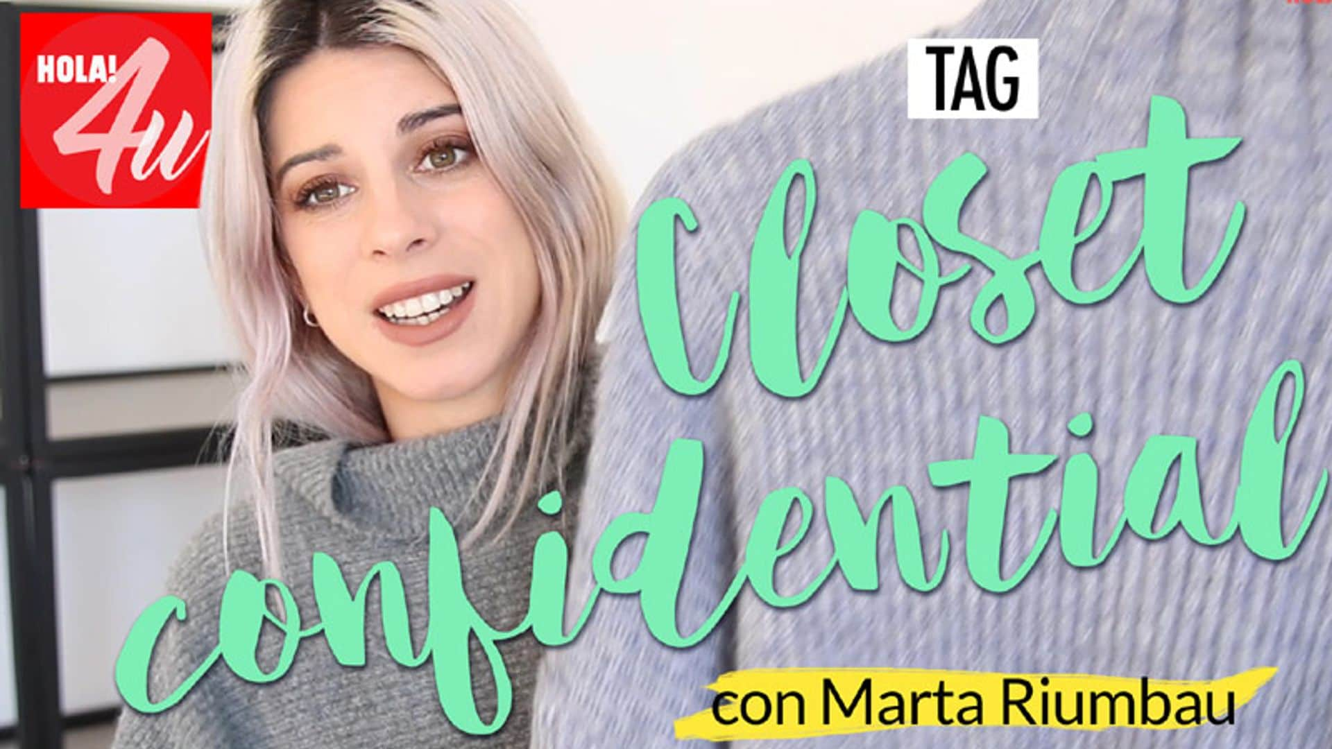 Marta Riumbau, en HOLA!4u: ¿Qué hay en mi armario?