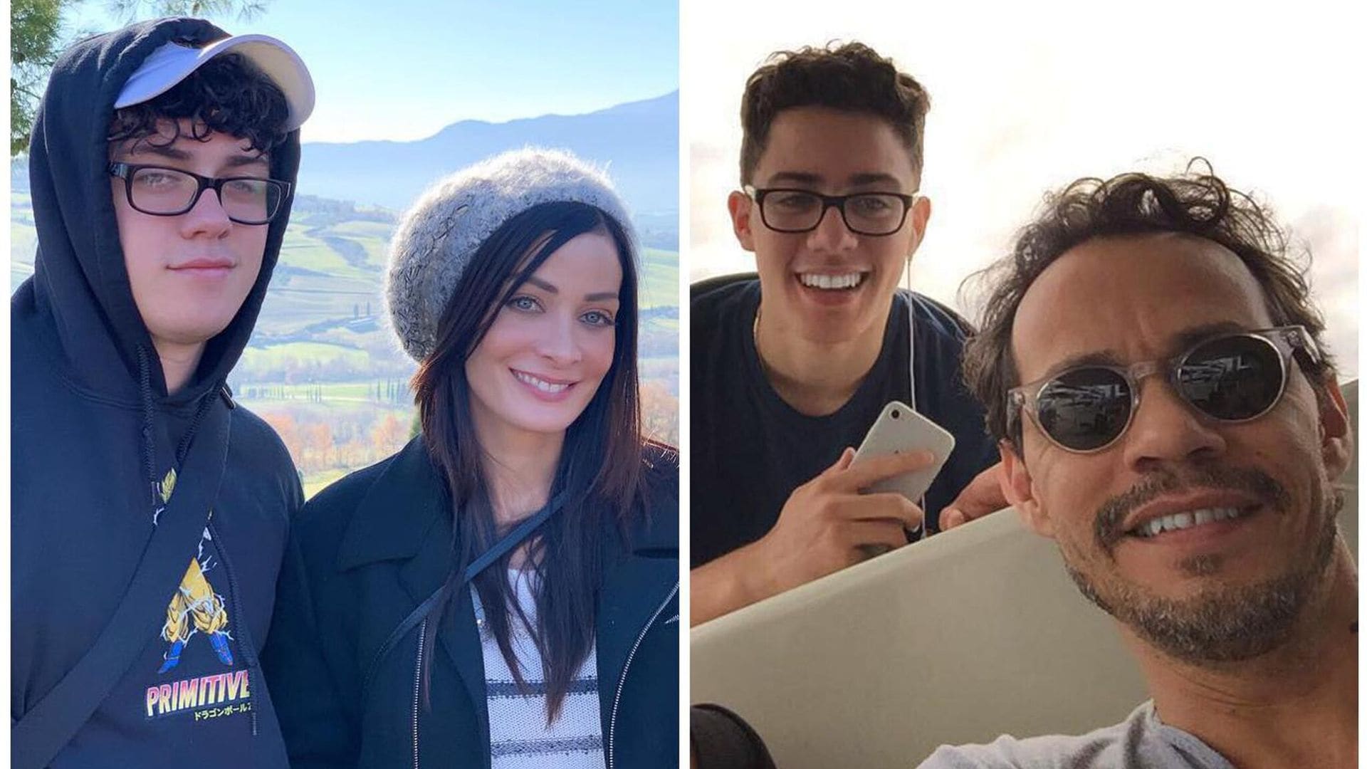 Marc Anthony y Dayanara Torres reaccionan orgullosos al proyecto de su hijo Cris