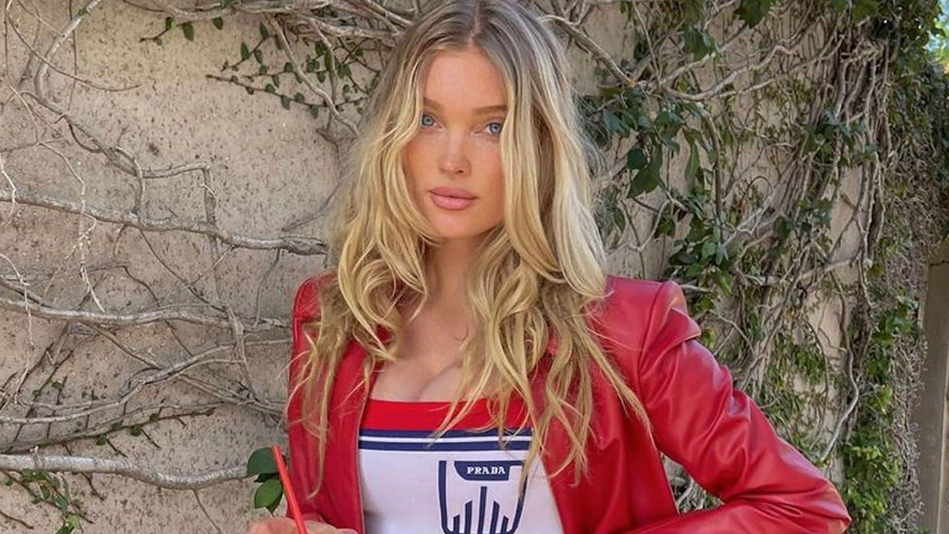 Elsa Hosk tiene un mensaje para los 'haters' que critican su maternidad