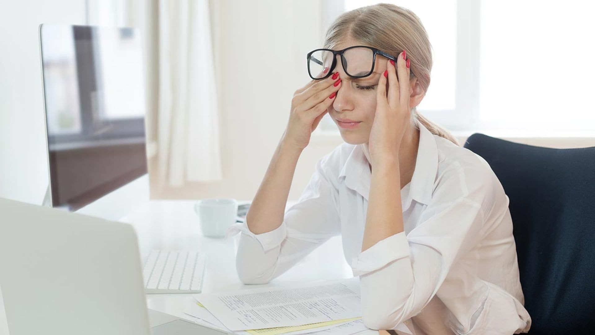 mujer cansancio mental