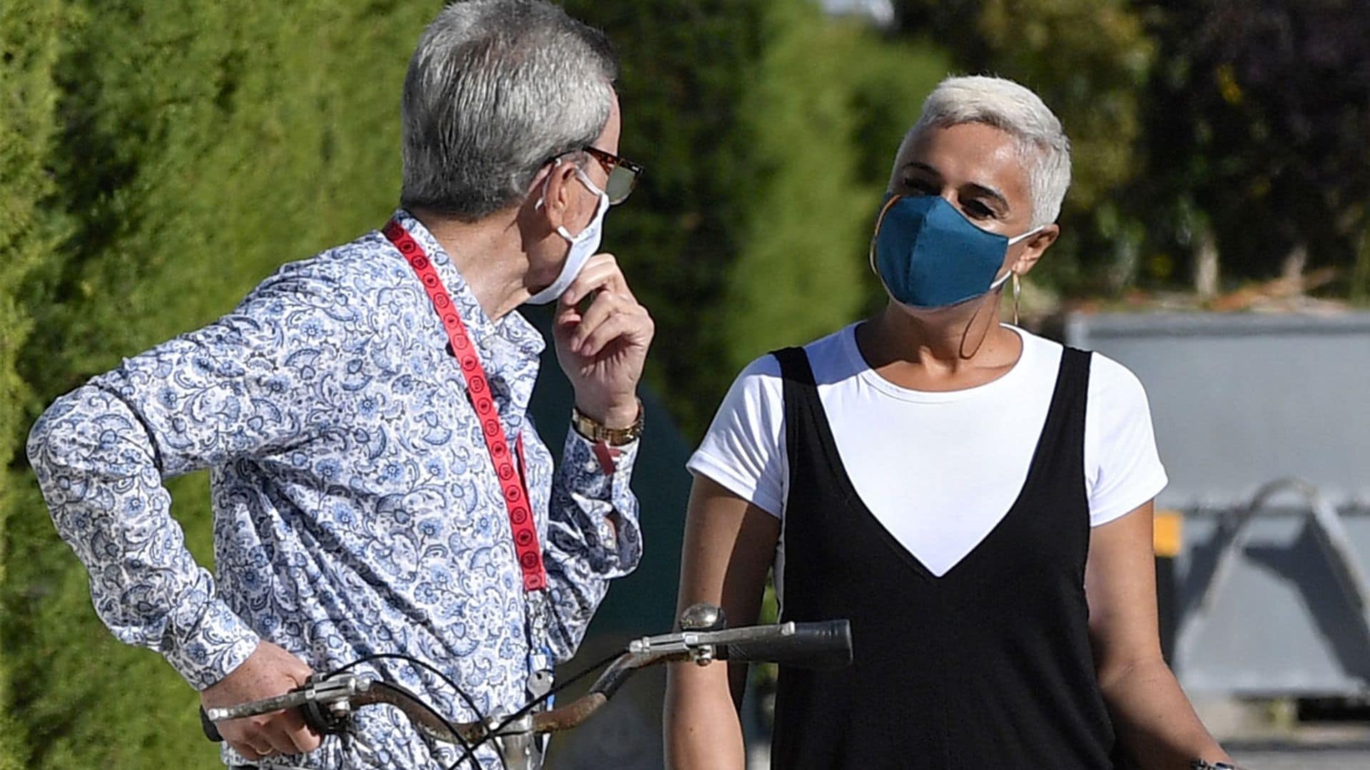 Ana María Aldón, preocupada por la salud de Ortega Cano y cansada del documental de Rocío Carrasco