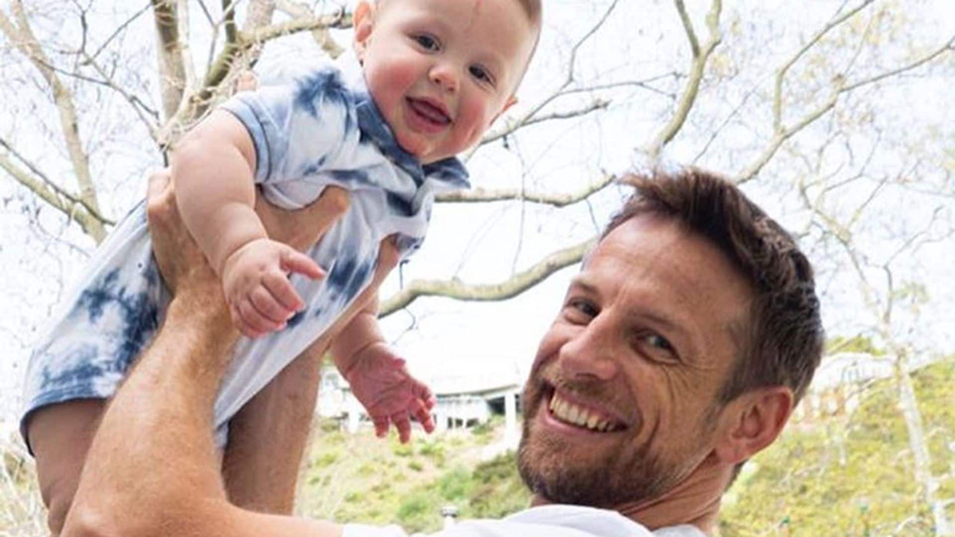 Jenson Button habla de la operación a la que se ha sometido su hijo de 8 meses