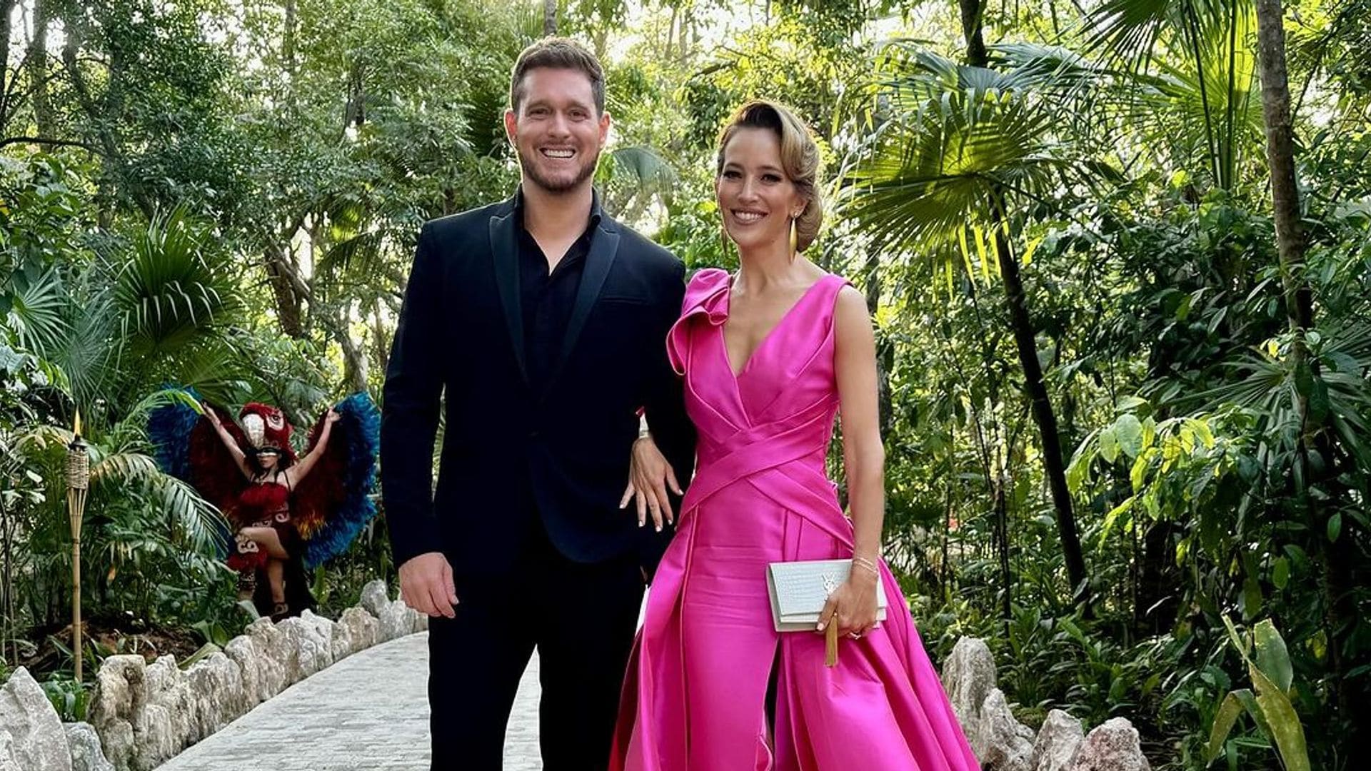 Luisana Lopilato muestra sus momentos más románticos con Michael Bublé en el cumpleaños del cantante