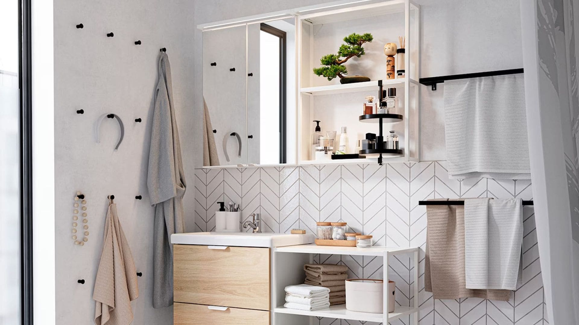 Ideas para organizar el baño y hacer de él un espacio práctico y decorativo