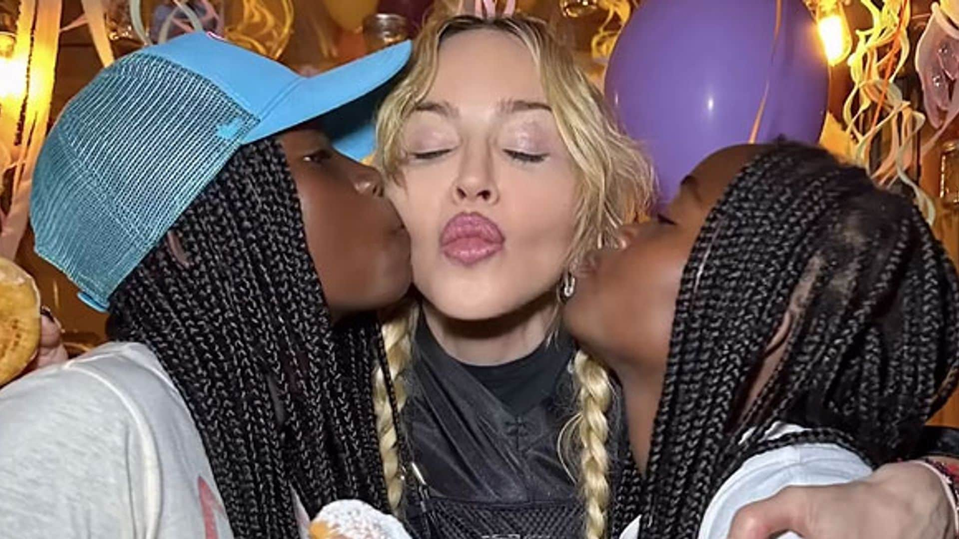 Madonna presume de sus gemelas en su 12 cumpleaños: así han crecido