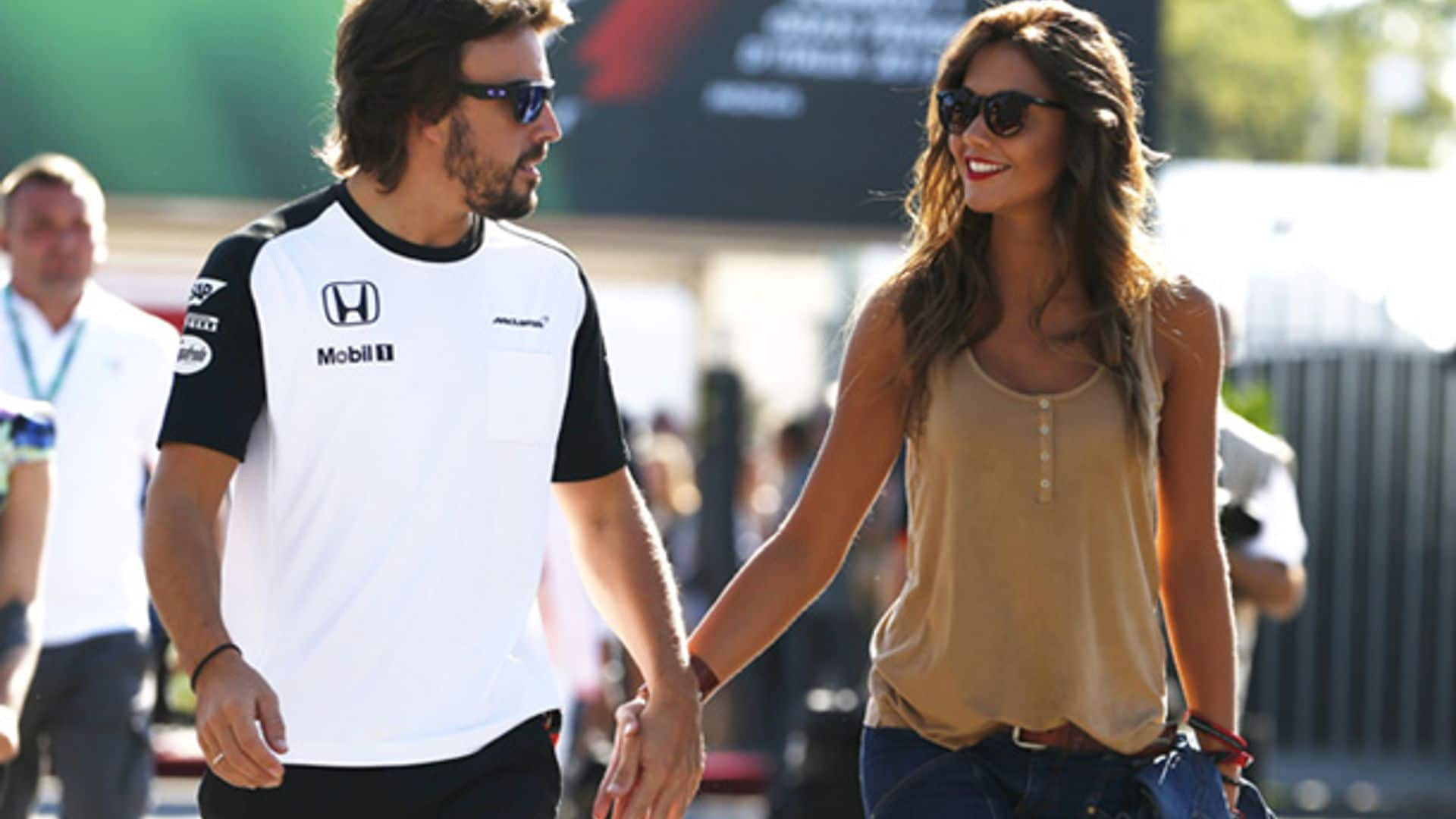 Lara Álvarez y Fernando Alonso... ¡ya queda menos para su esperado reencuentro!