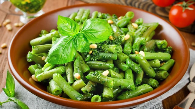 judias pesto