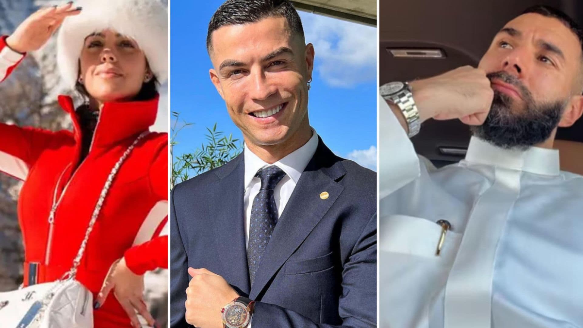 Los exclusivos regalos que reciben Cristiano o Benzema en Navidad: desde relojes joya a un Ferrari