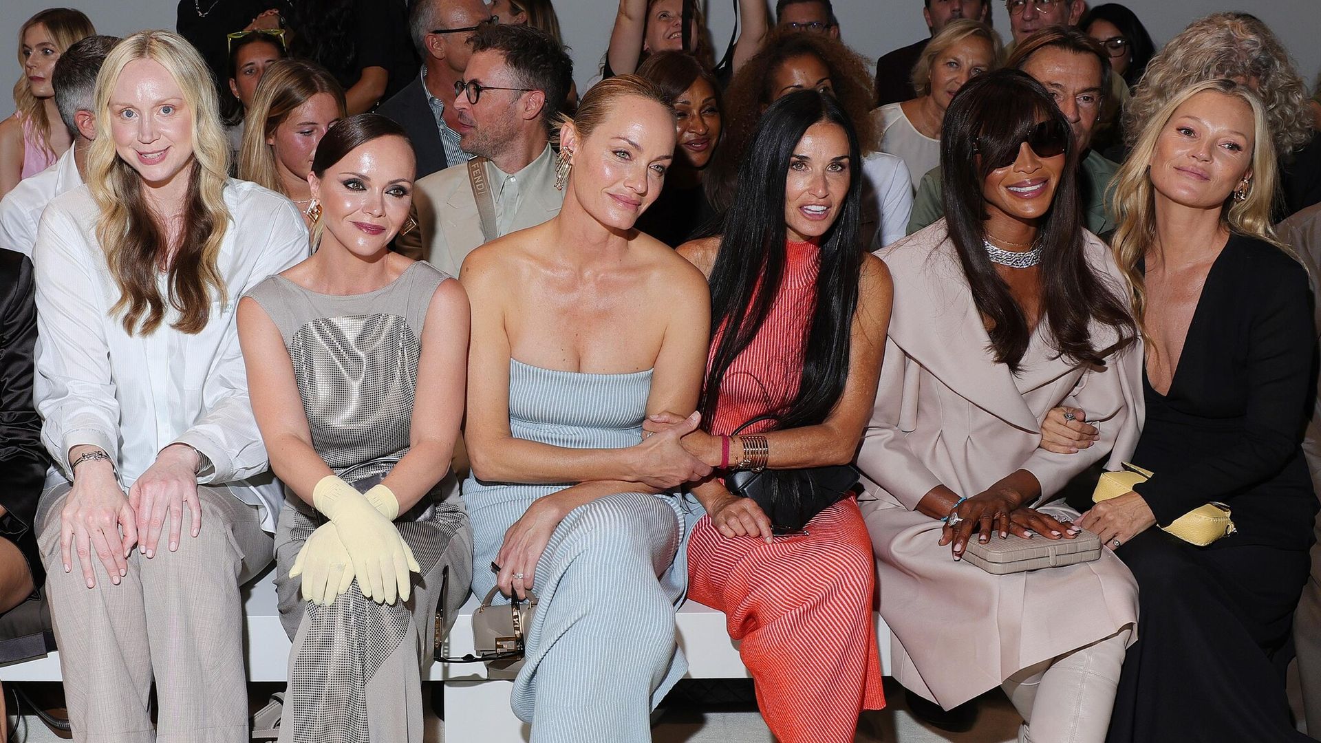 fendi spring summer 2024 milan fashion week front row