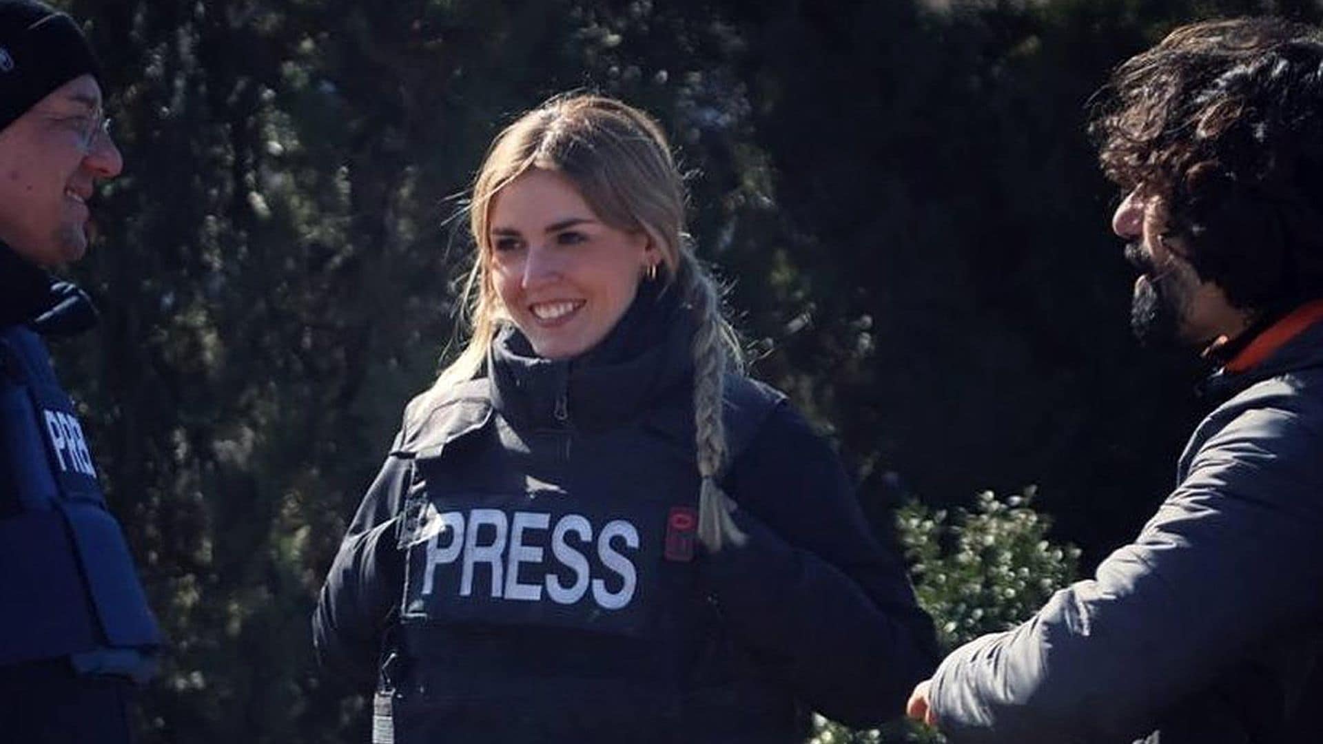 Laura de Chiclana, la joven periodista premiada por su labor en Ucrania y que ahora es corresponsal en Israel