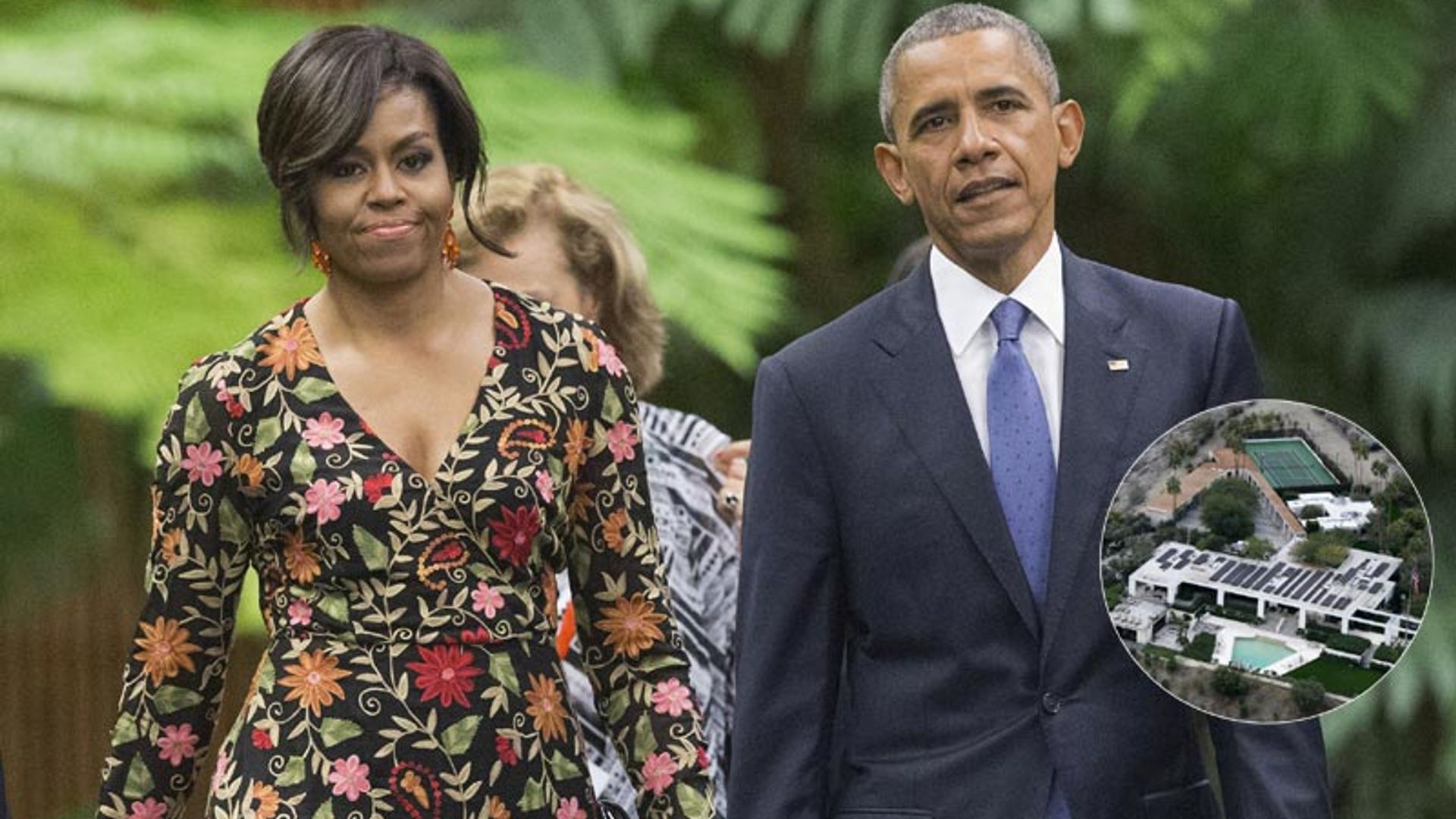 Los Obama inician su nueva vida con unas vacaciones en casa de James Costos, embajador de Estados Unidos en España