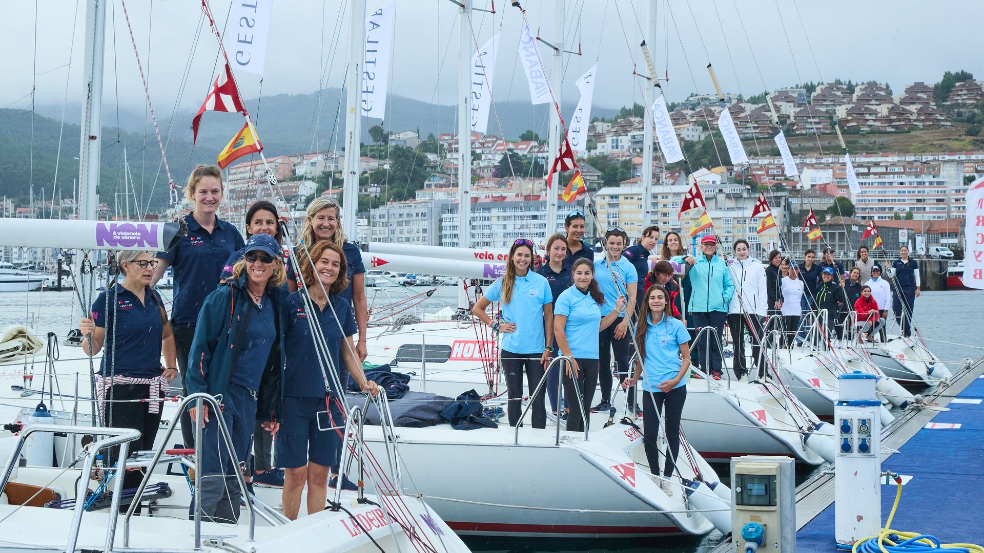 El viento y la lluvia, protagonistas en la jornada inaugural del 39º Trofeo Príncipe de Asturias