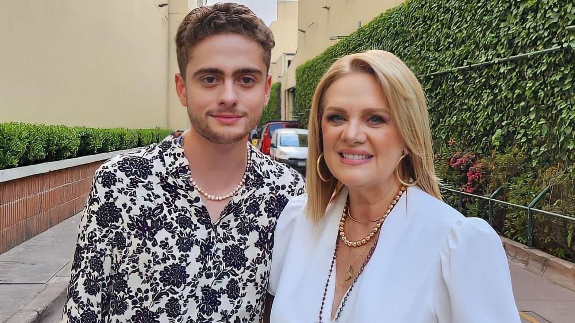 Nicolás, hijo de Erika Buenfil, está listo para debutar como actor