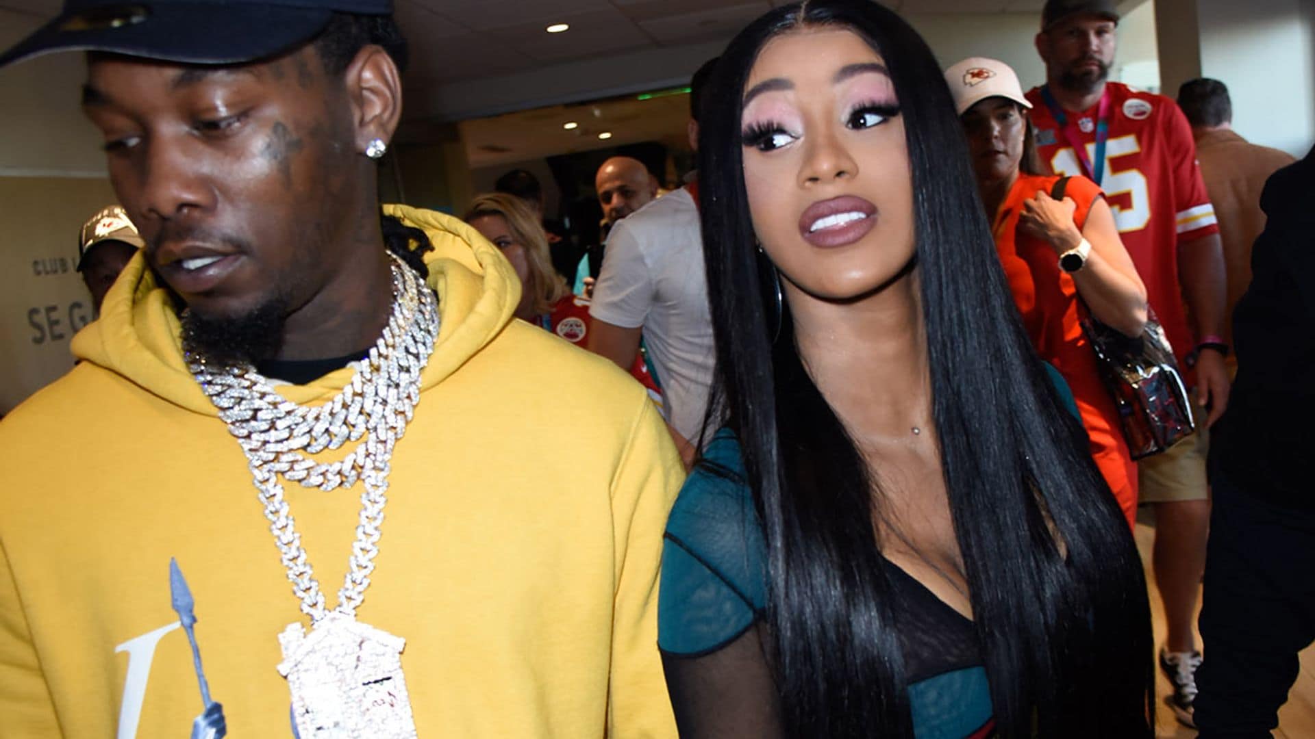 37.000 personas ven en directo cómo detienen a Offset, el marido de Cardi B