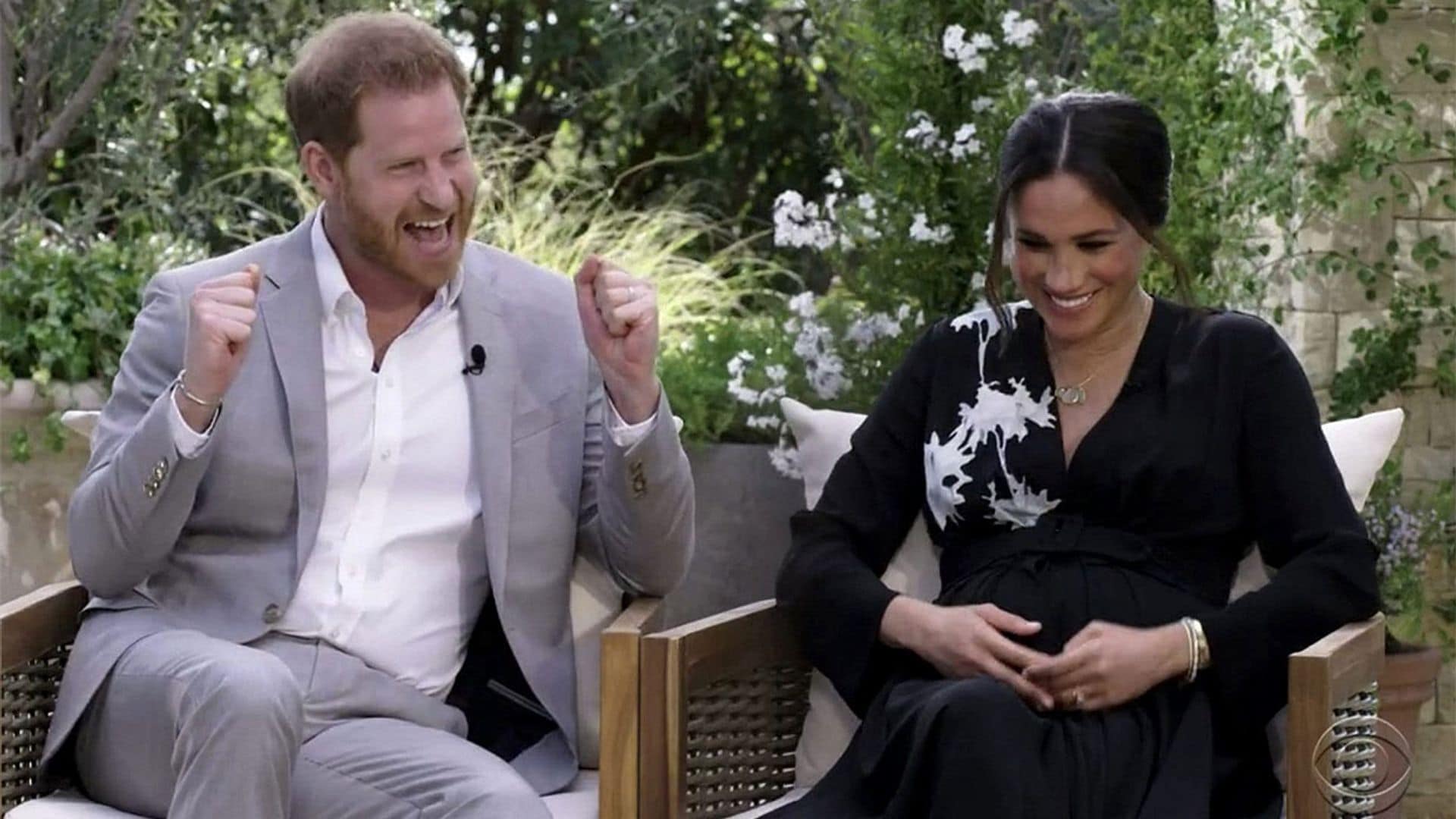 El príncipe Harry y Meghan Markle anuncian que el bebé que esperan es...