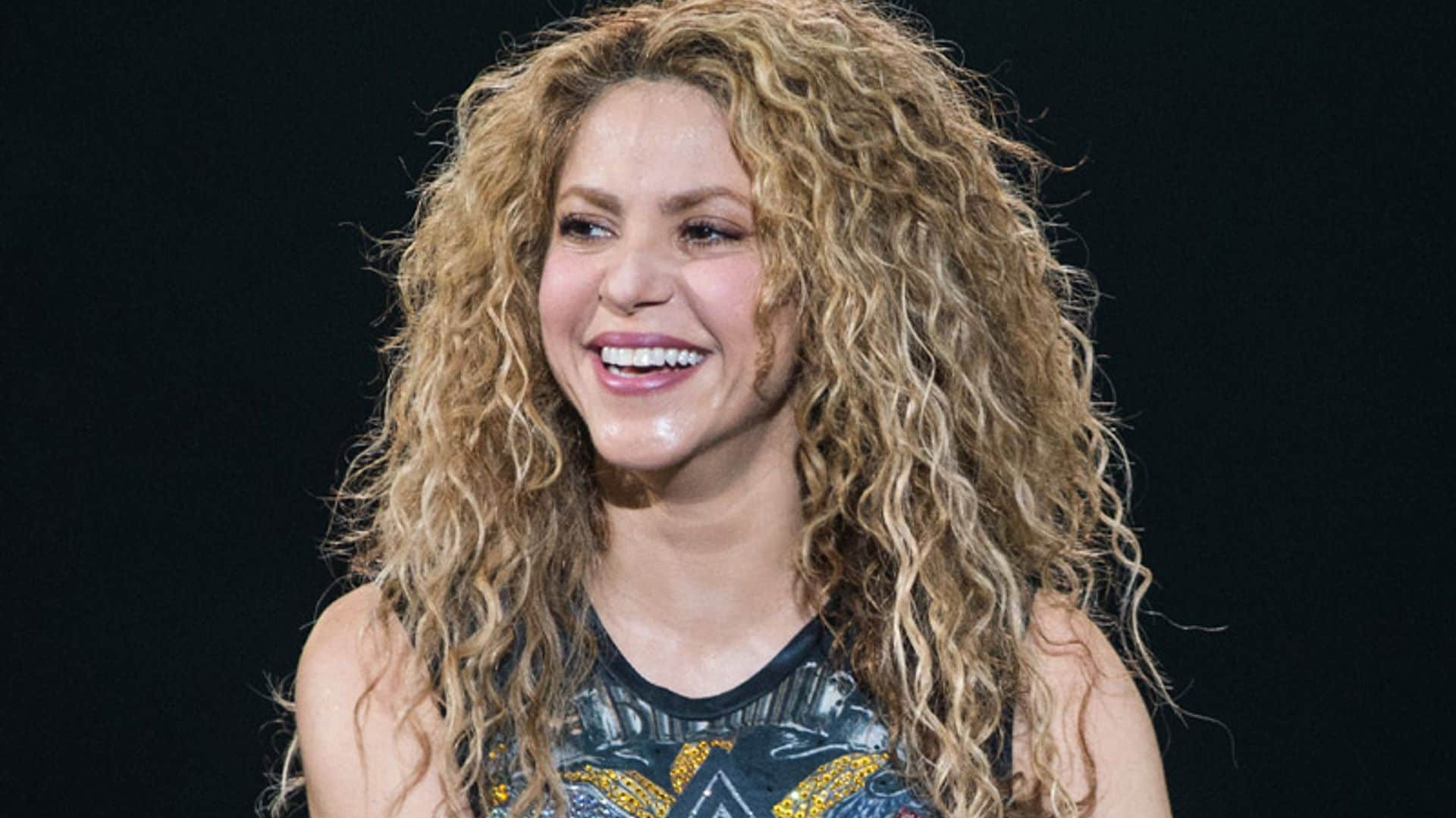 La confesión de Shakira en plena gira sobre su pelo rizado