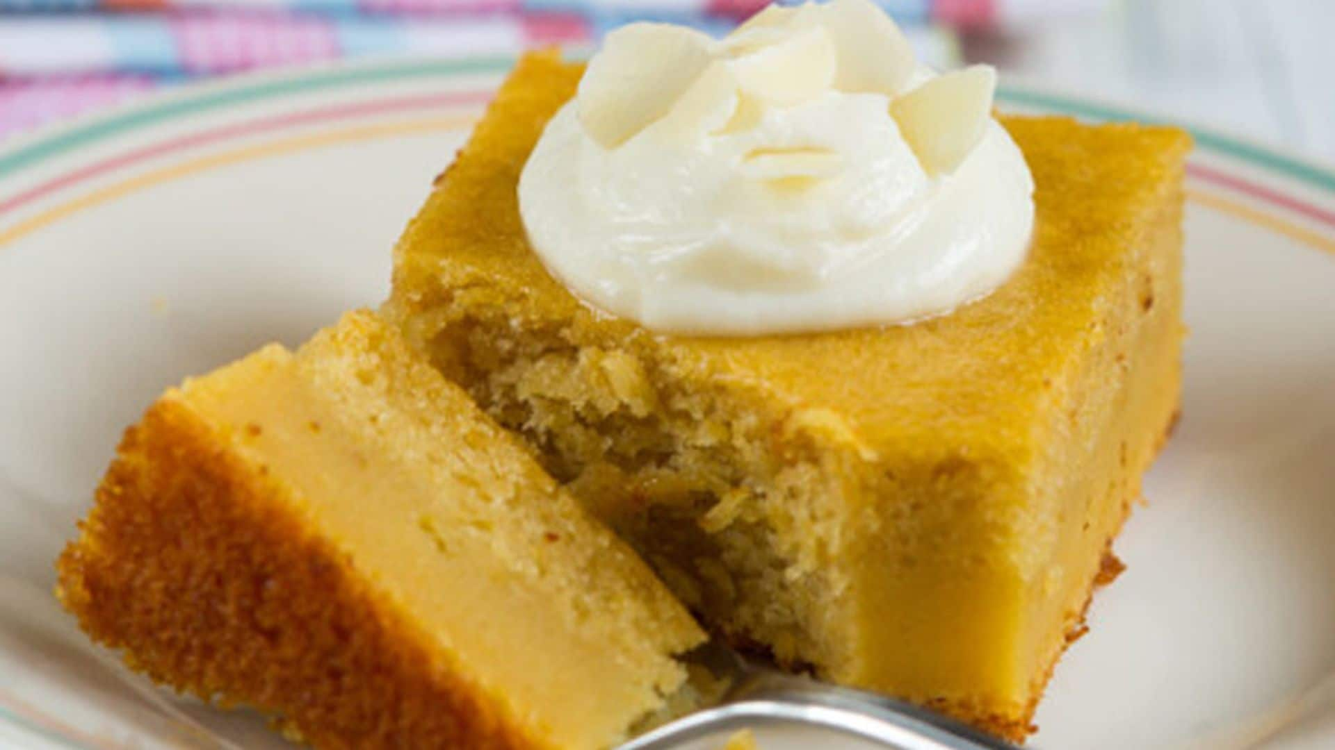 Tarta de calabaza y crema de queso