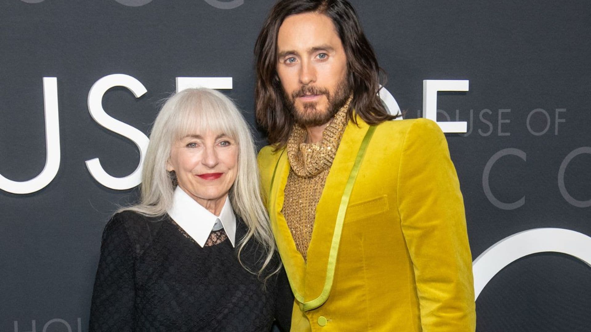 Jared Leto con su gran amor: su madre, que dejó el instituto para criarlo como madre soltera