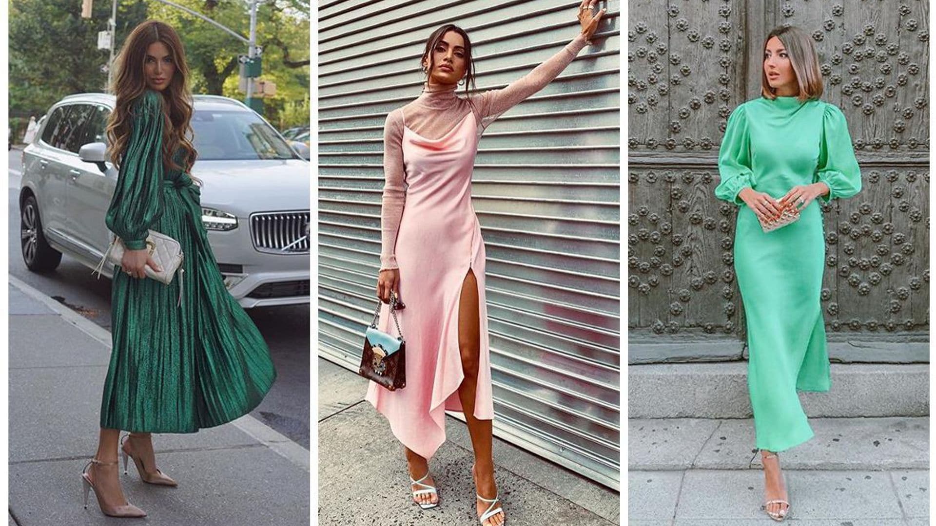 ¡Tendencia a la vista! ‘Slip dress’, la opción perfecta tu look de invitada