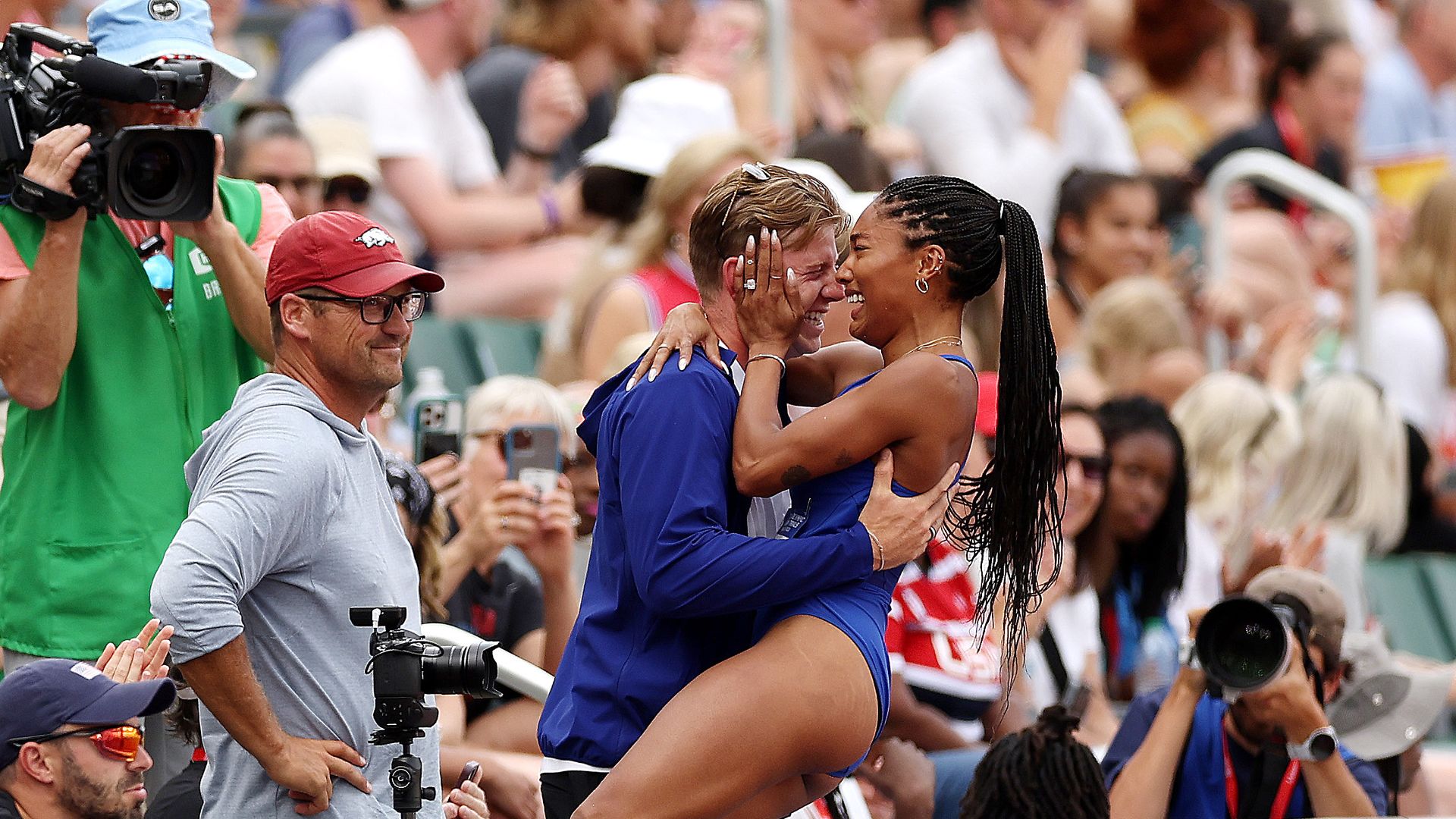 Las Olimpiadas son también cuestión de amor: las parejas que compiten en París