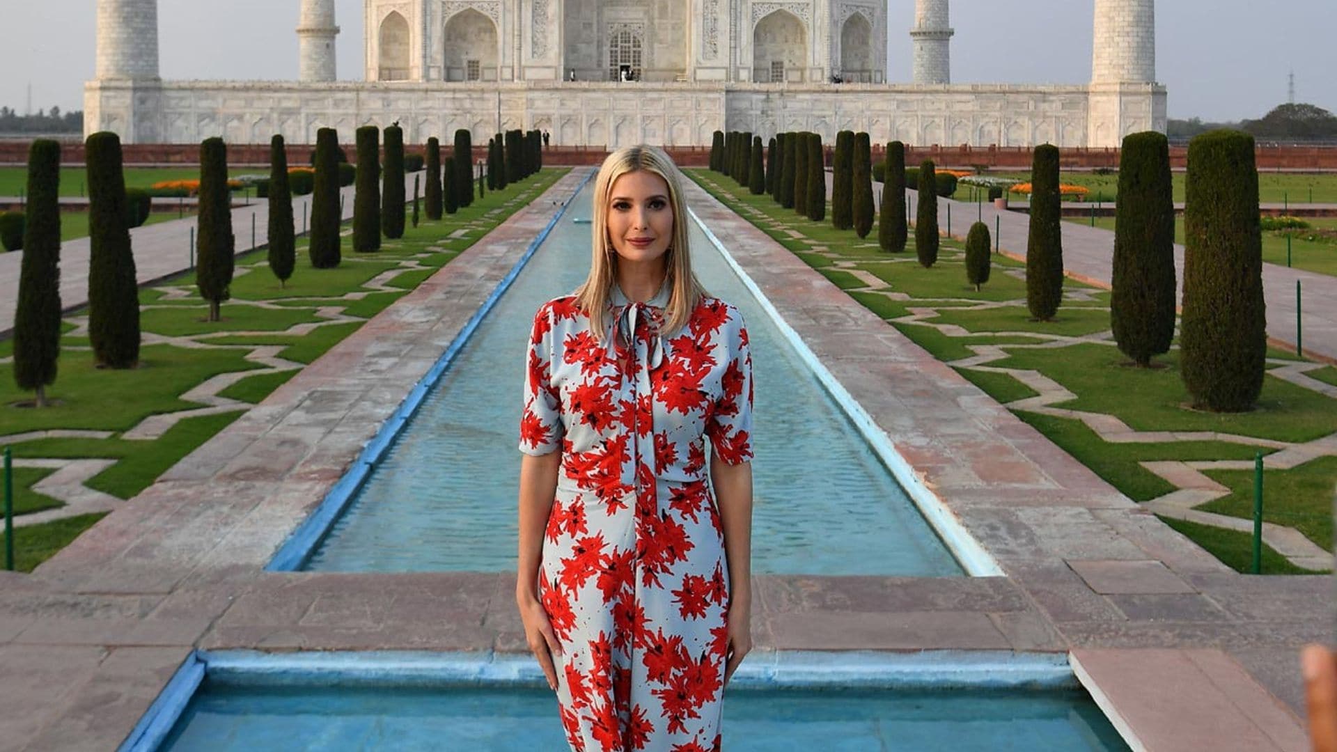 Melania vs Ivanka Trump: duelo de estilo histórico frente al Taj Mahal