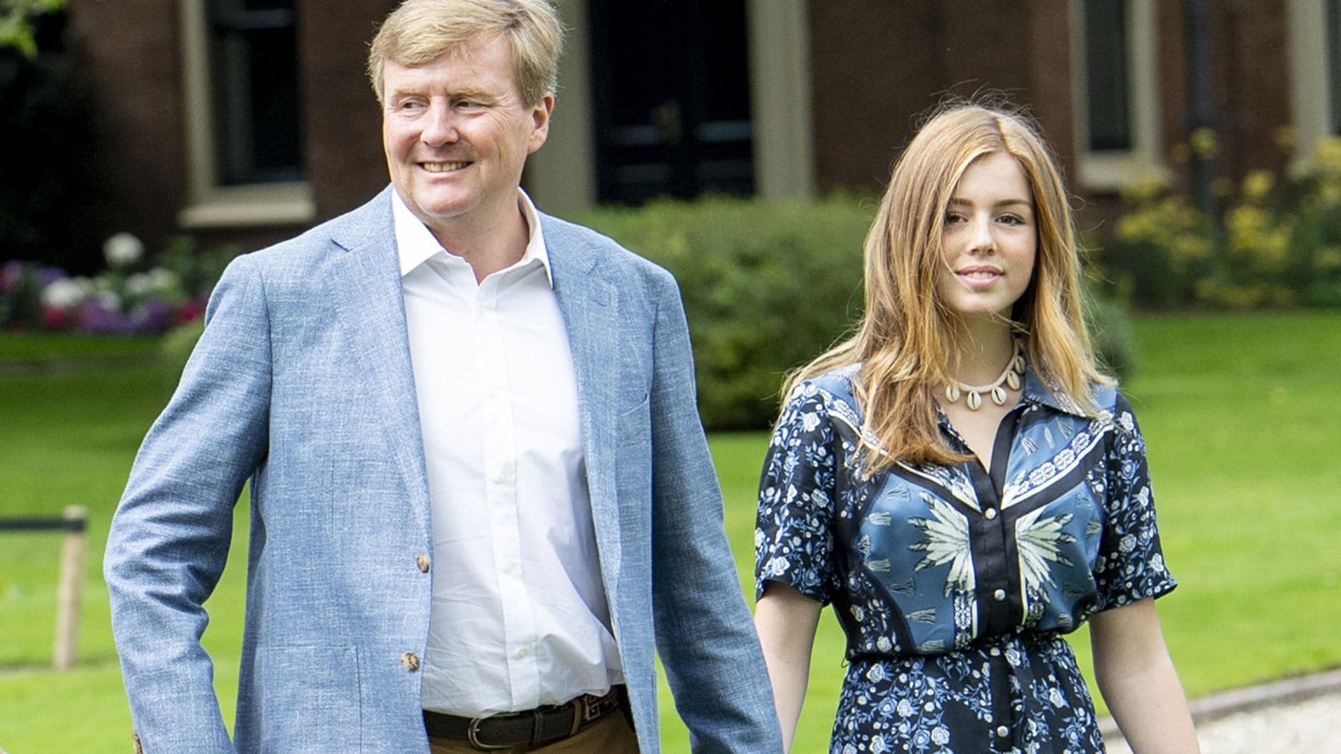 Los motivos que llevaron al rey Guillermo de Holanda al colegio de las princesas Leonor y Alexia