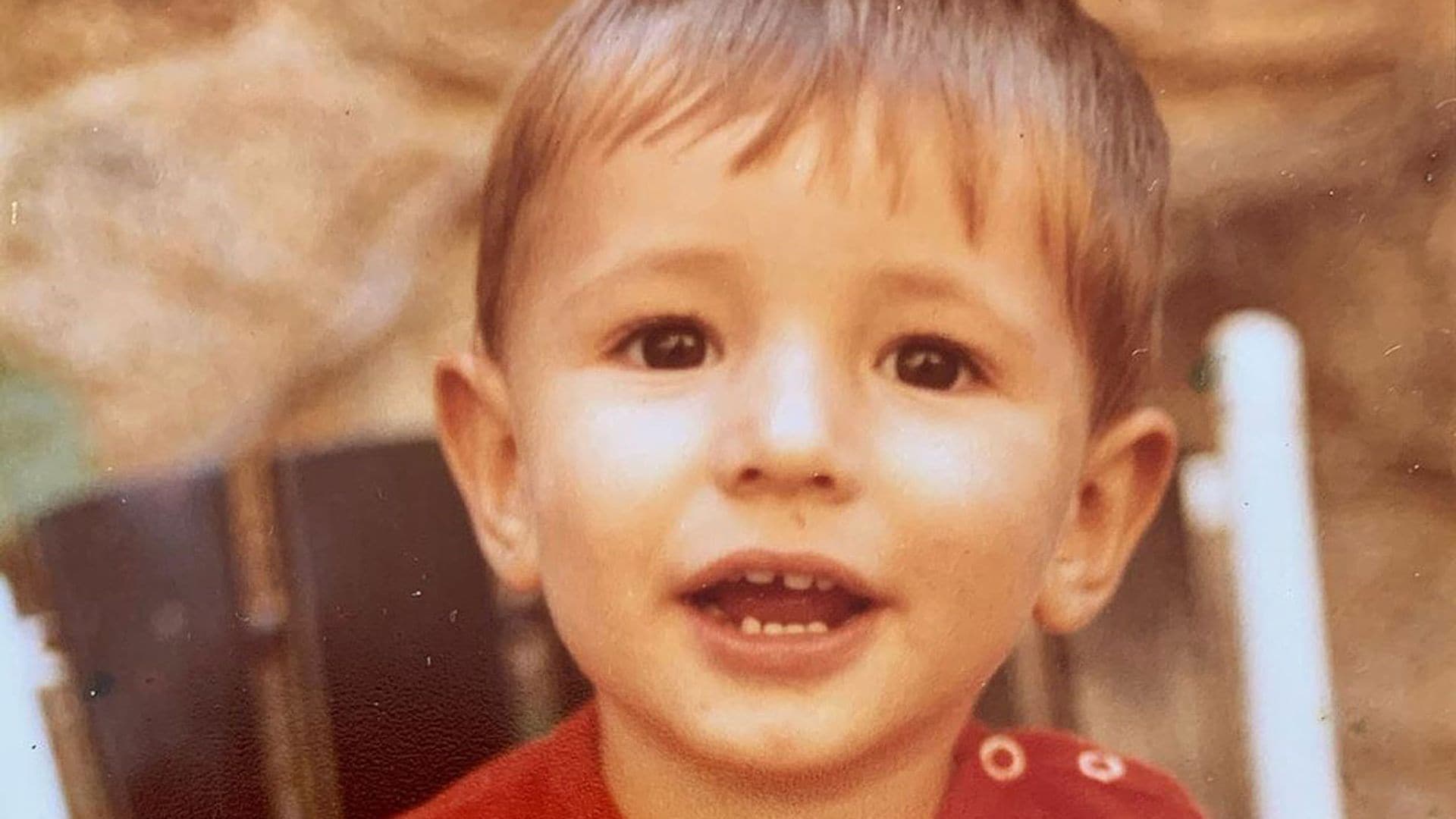 ¿Sabes quién es este niño que hoy cumple años? Pista: es modelo y actor español