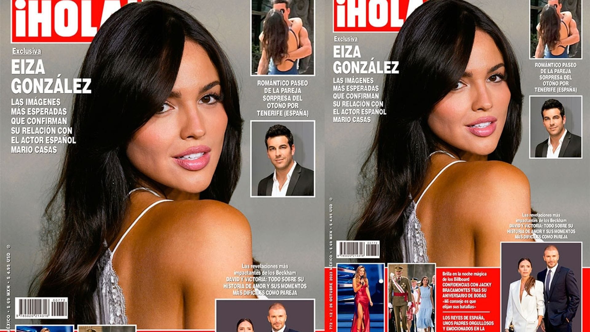 En ¡HOLA!, Eiza González: las imágenes más esperadas que confirman su relación con el actor español Mario Casas