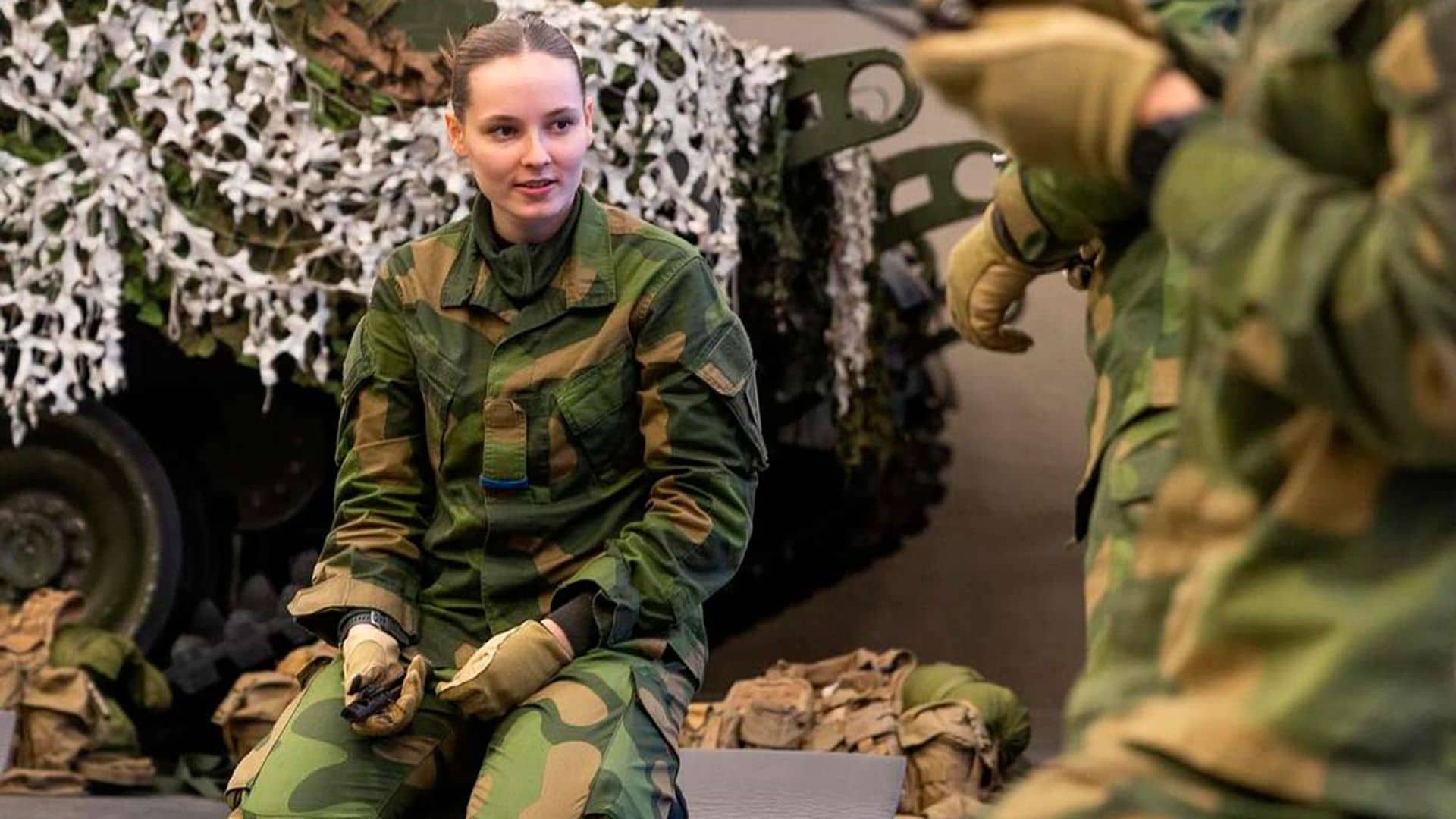 Ingrid de Noruega, la última princesa tras Leonor en iniciar la formación militar